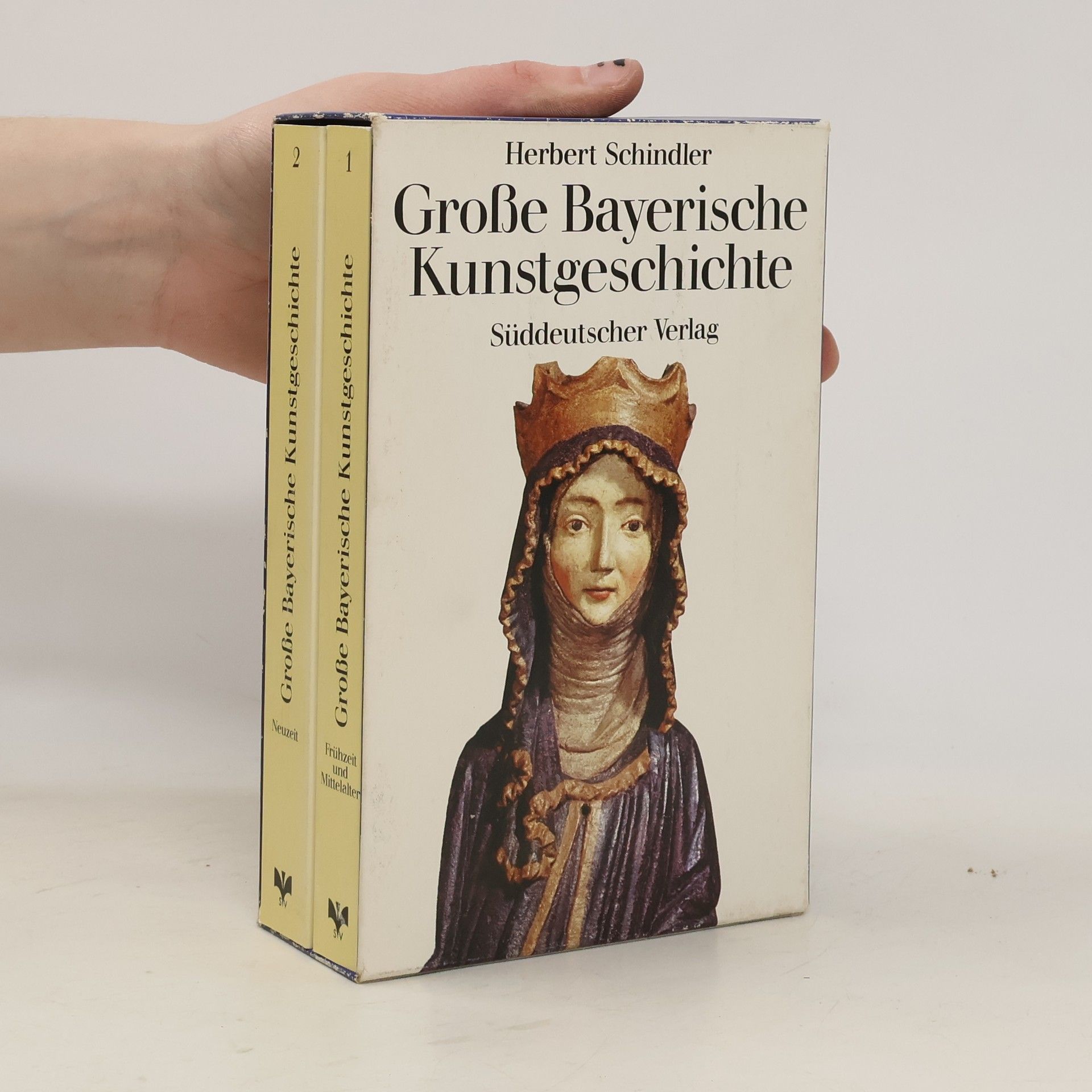 Herbert Schindler Große bayerische Kunstgeschichte. Band I, Frühzeit und Mittelalter. Band II, Neuzeit. 2