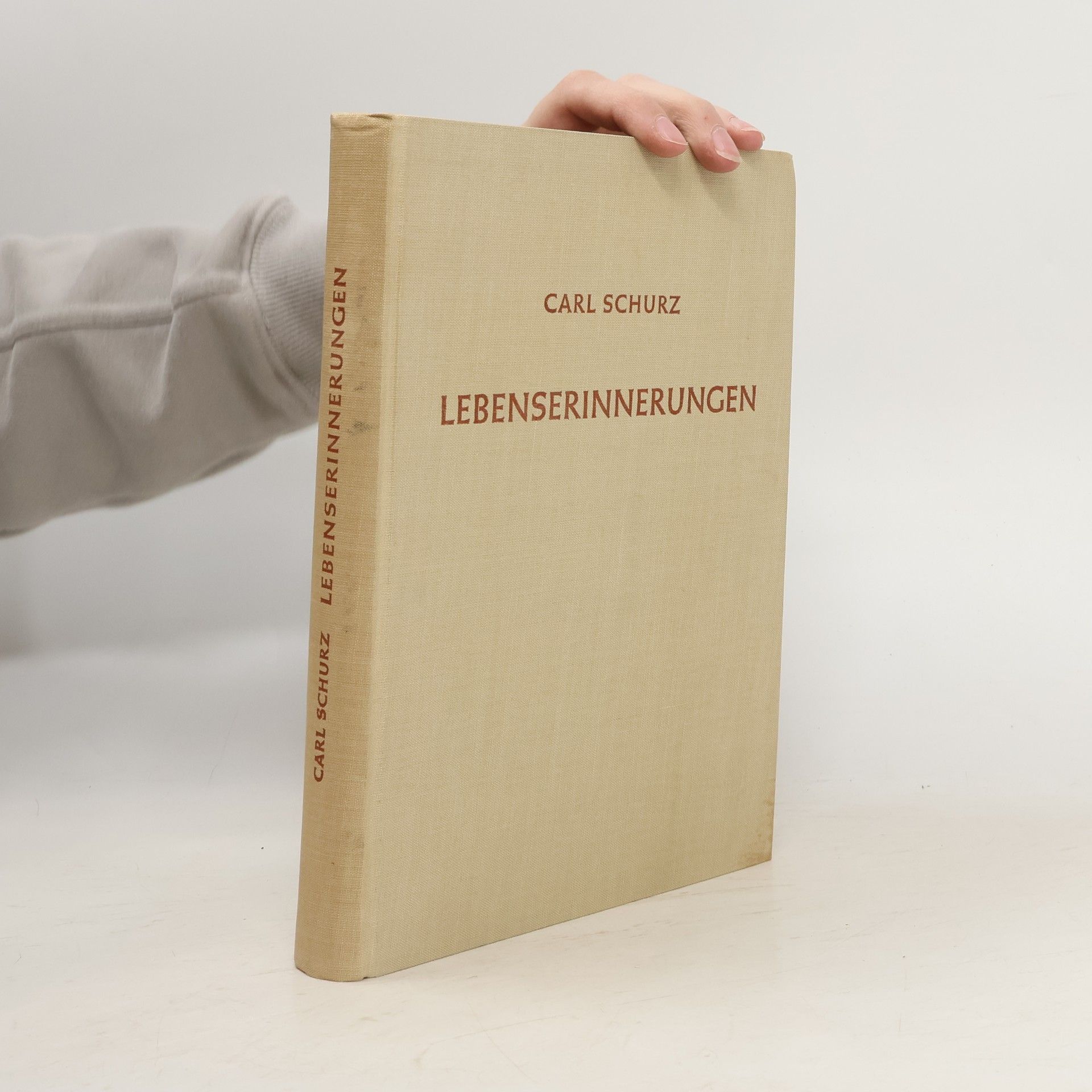 Carl Schurz Lebenserinnerungen