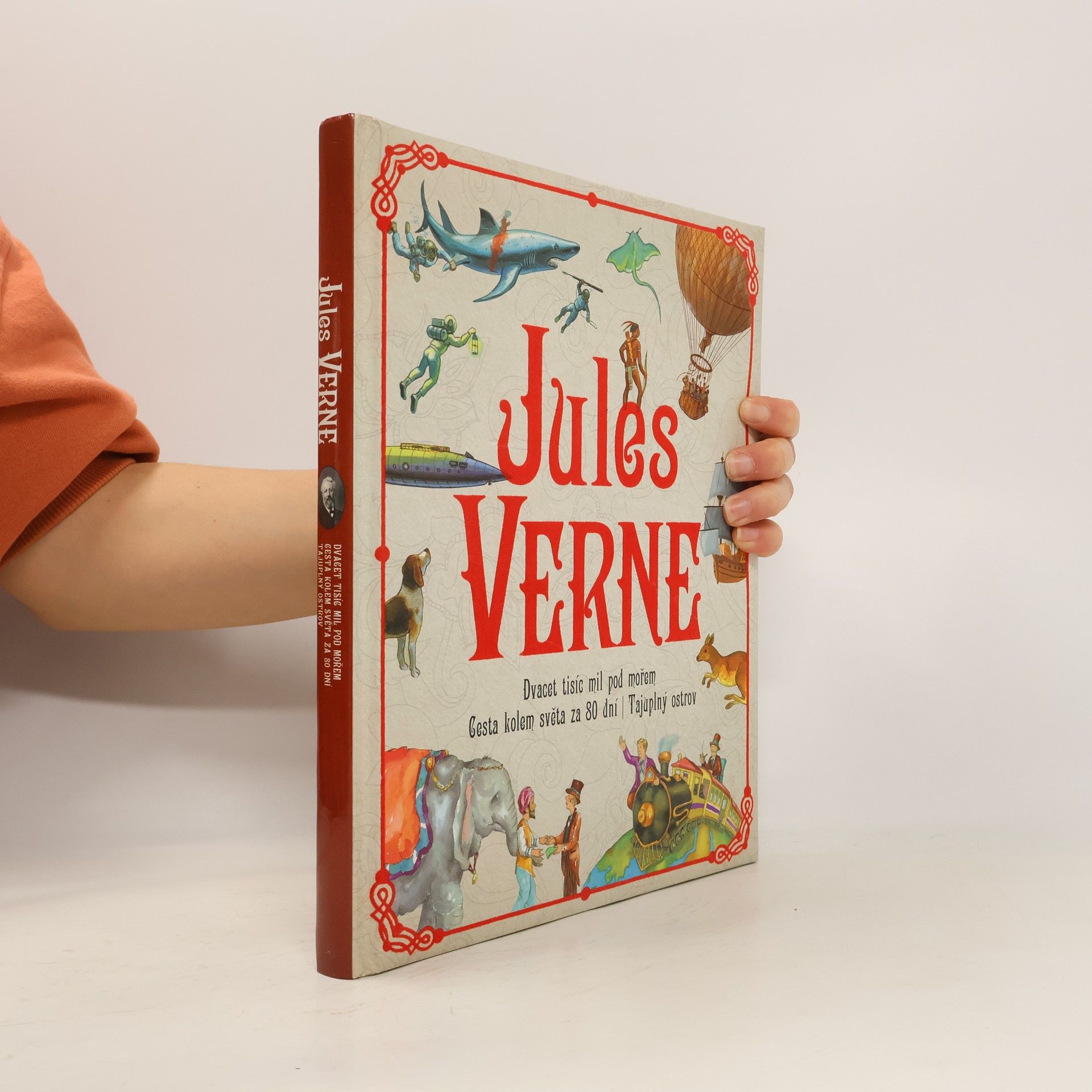 Jules Verne Dvacet tisíc mil pod mořem. Cesta kolem světa za 80 dní. Tajuplný ostrov