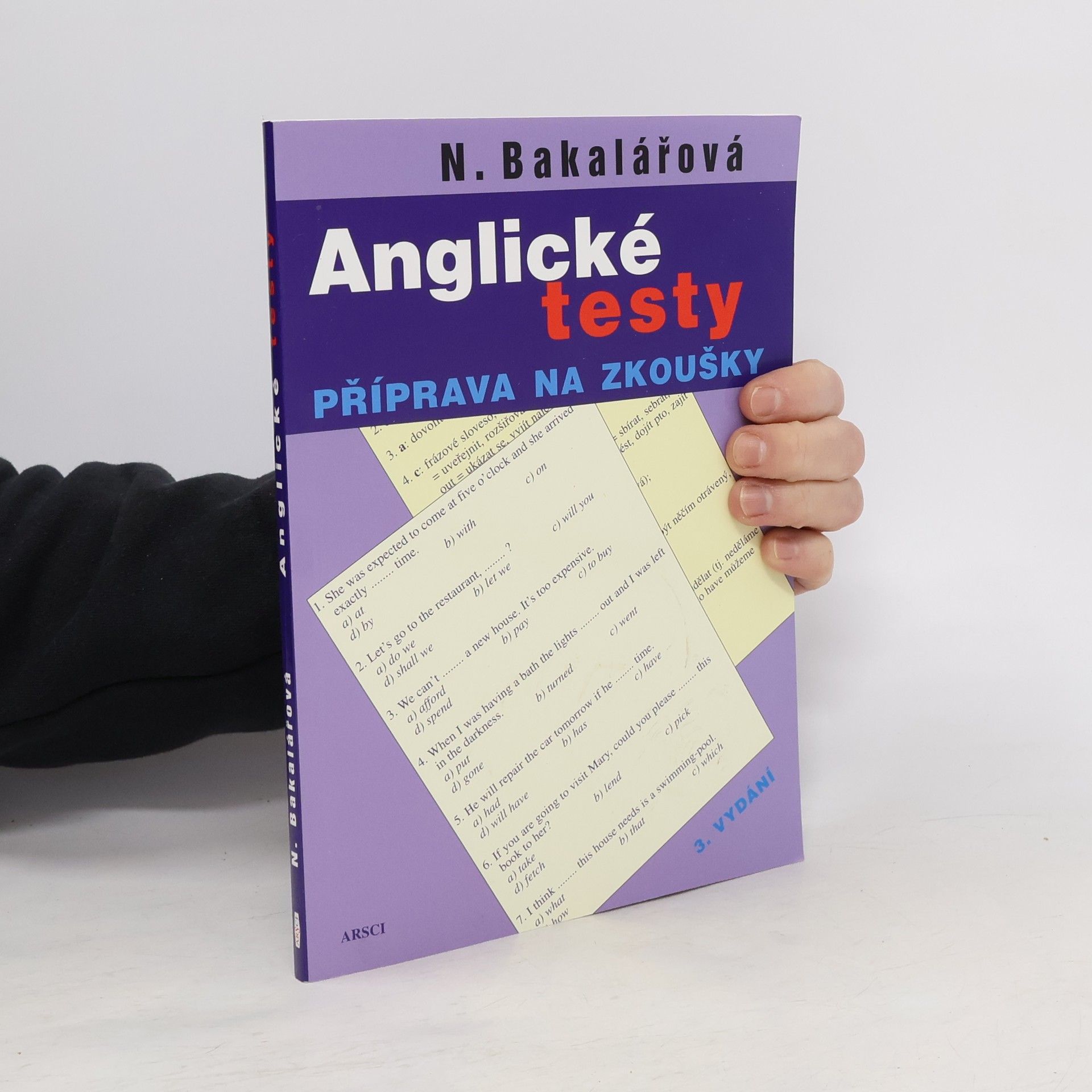 Natálie Bakalářová Anglické testy: příprava na zkoušky