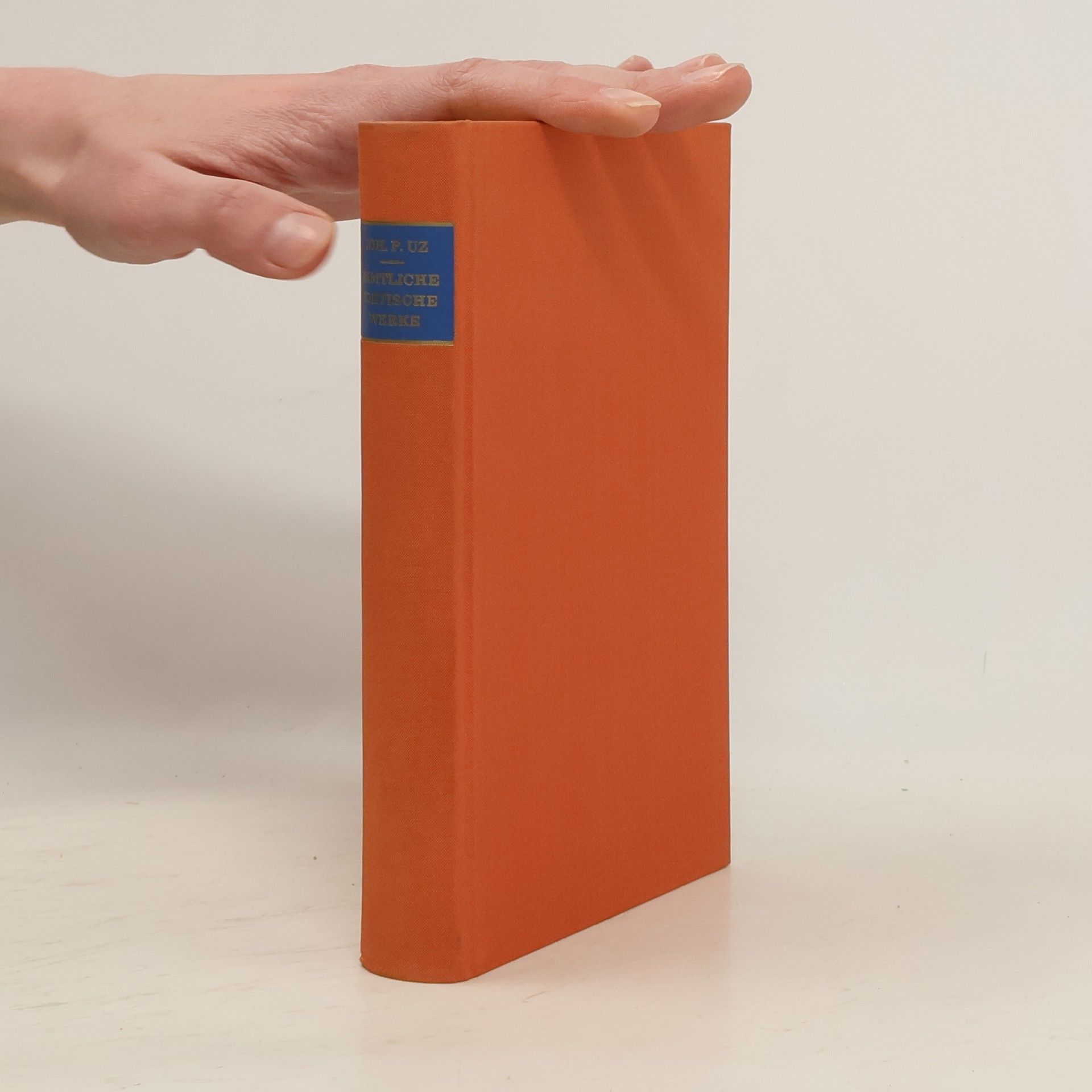 Johann Peter Uz Sämtliche poetische Werke