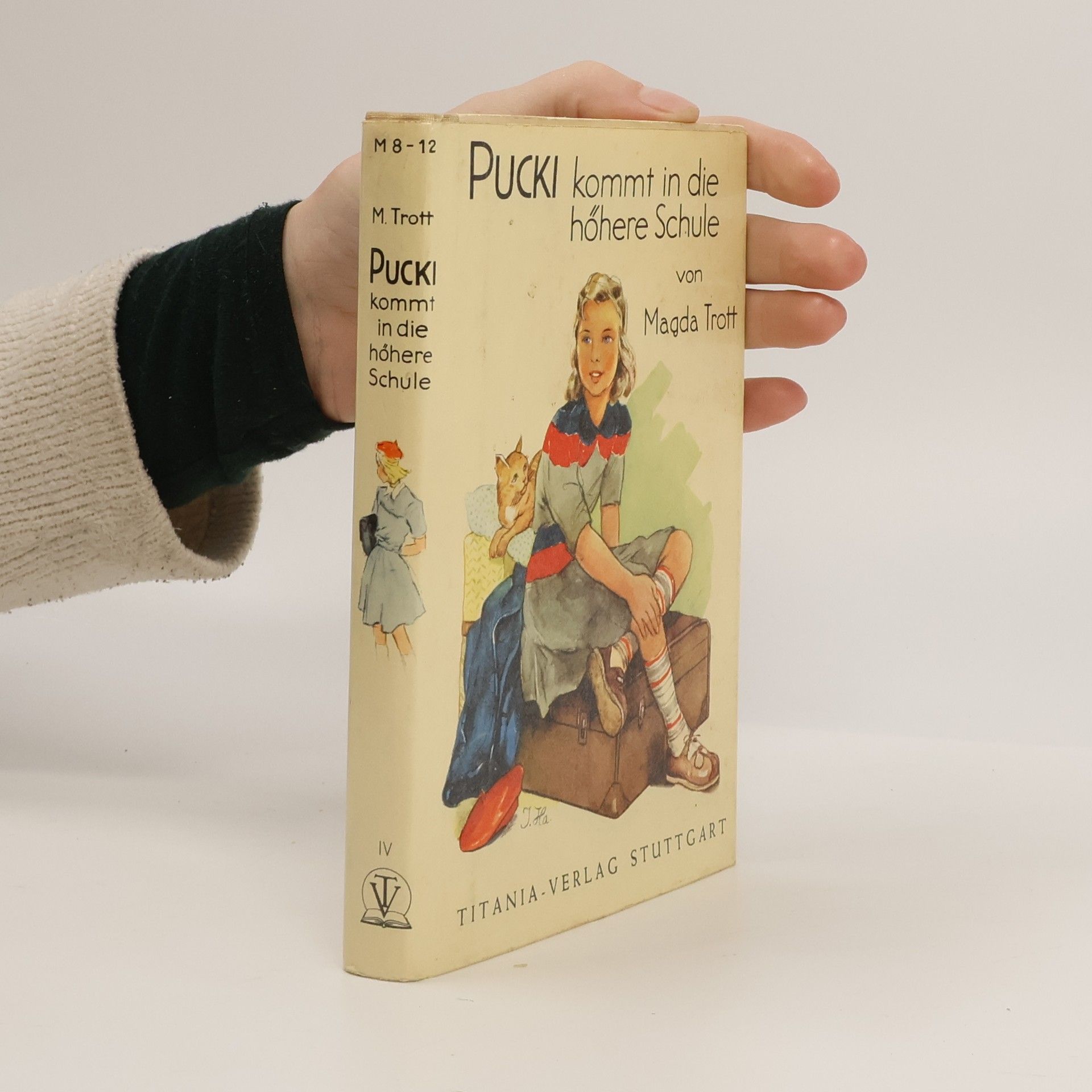 Magda Trott Pucki kommt in die höhere Schule