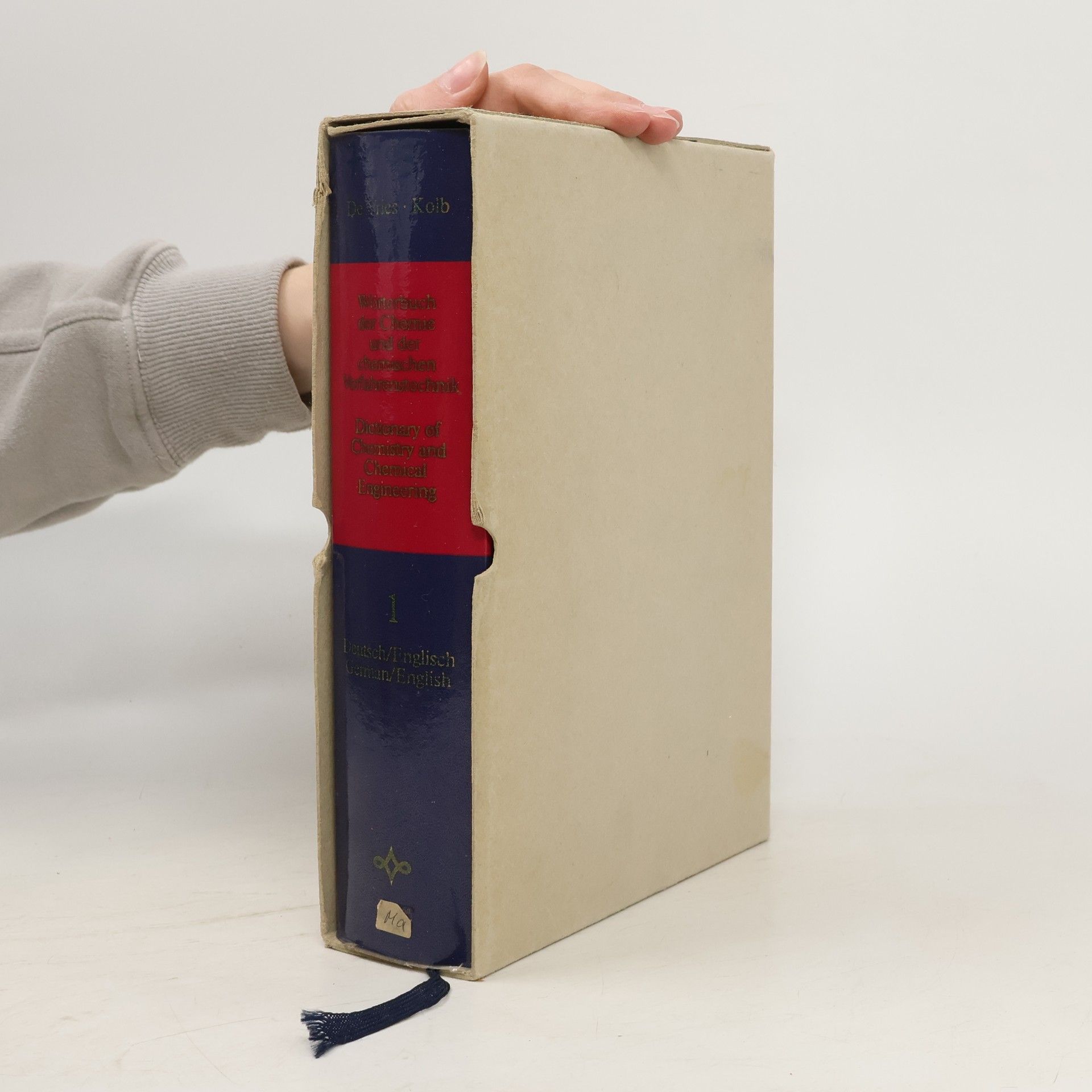 Louis De Vries Wörterbuch der Chemie und der chemischen Verfahrenstechnik