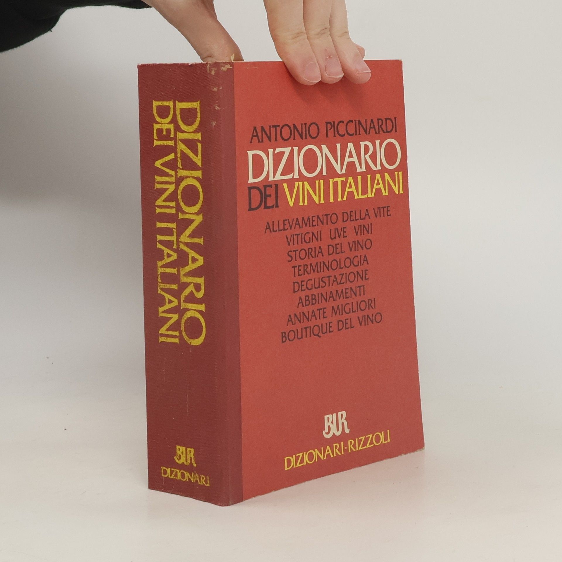 Antonio Piccinardi Dizionario dei vini italiani