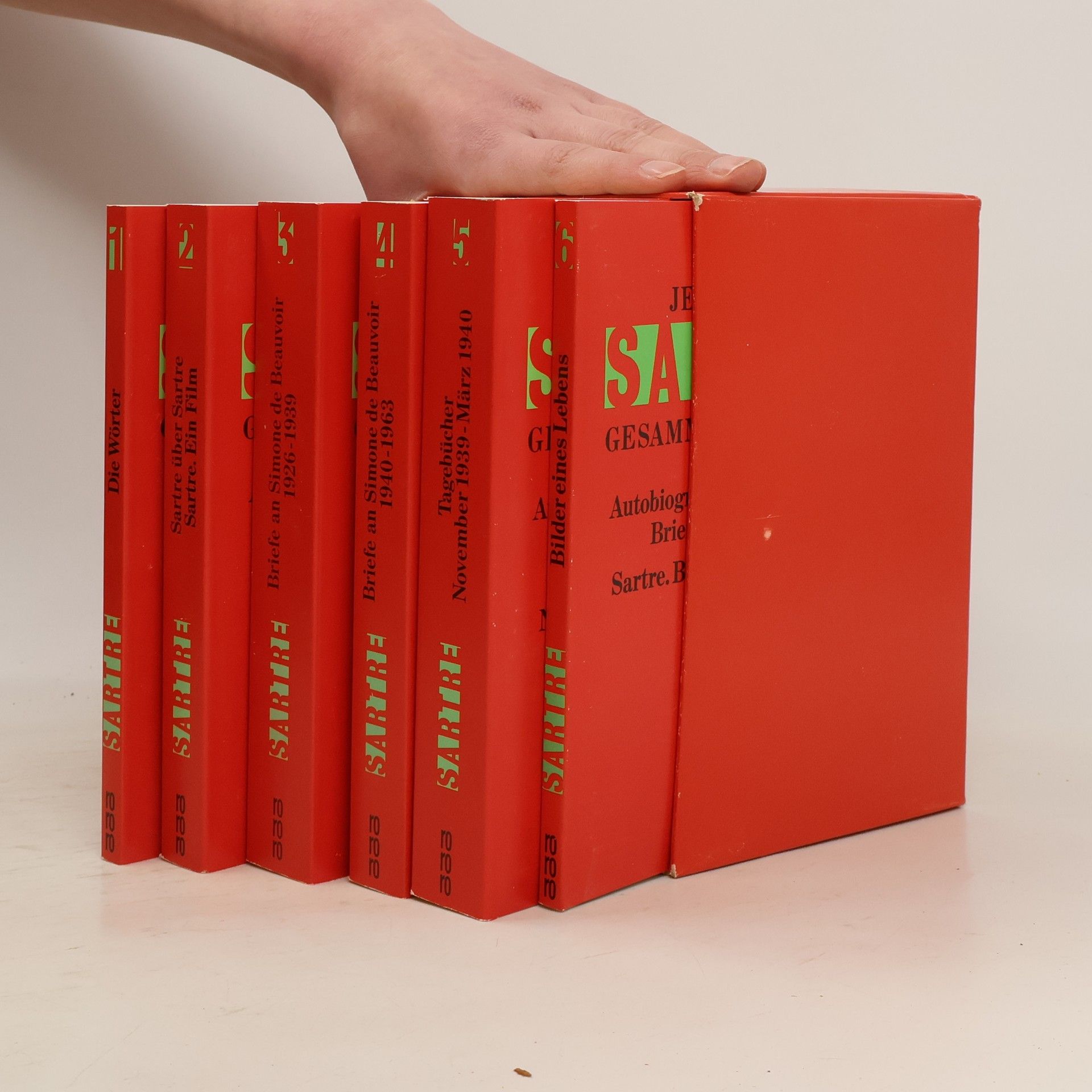 Liliane Siegel Jean-Paul Sartre. Gesammelte Werke 1.-8.díl