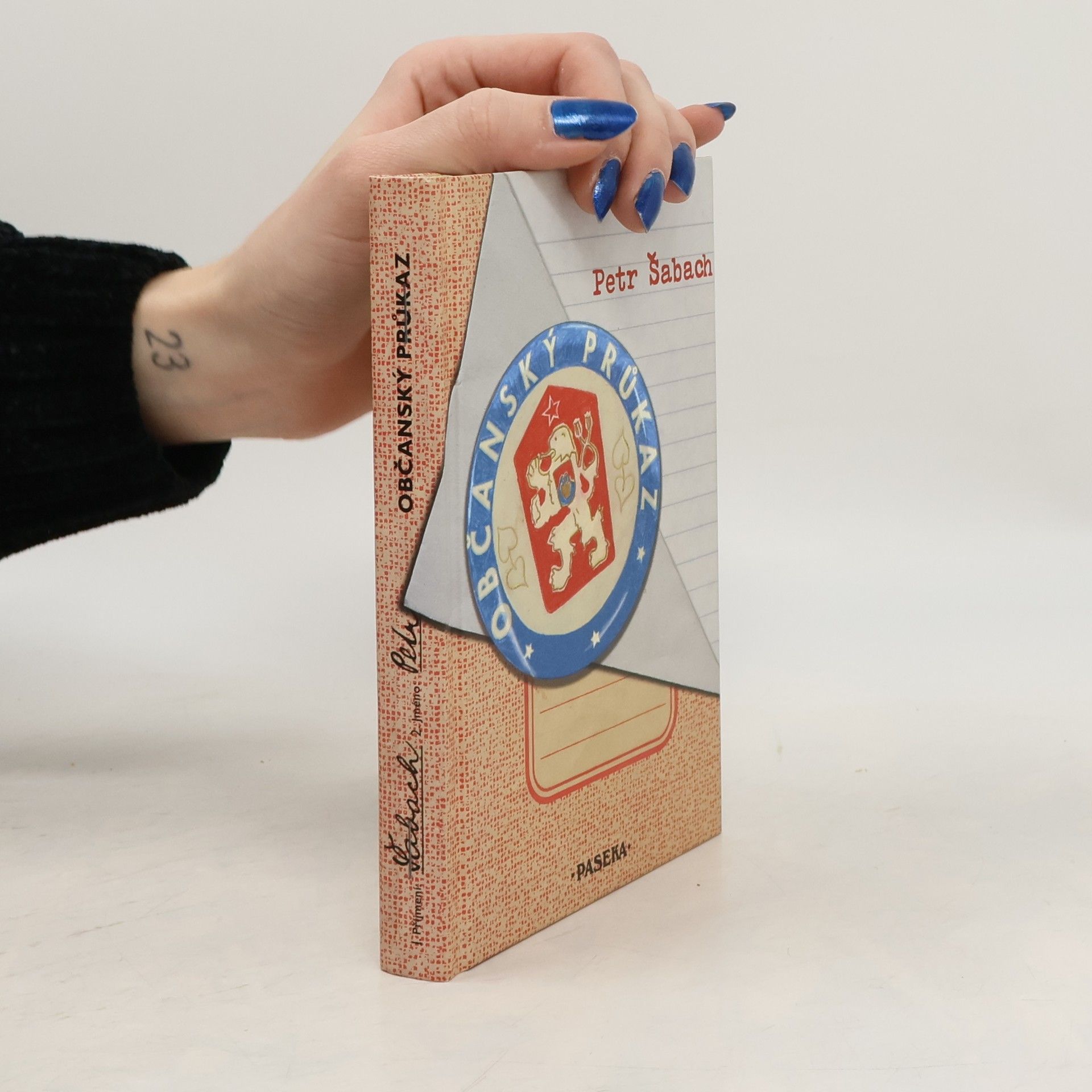 Petr Šabach Občanský průkaz