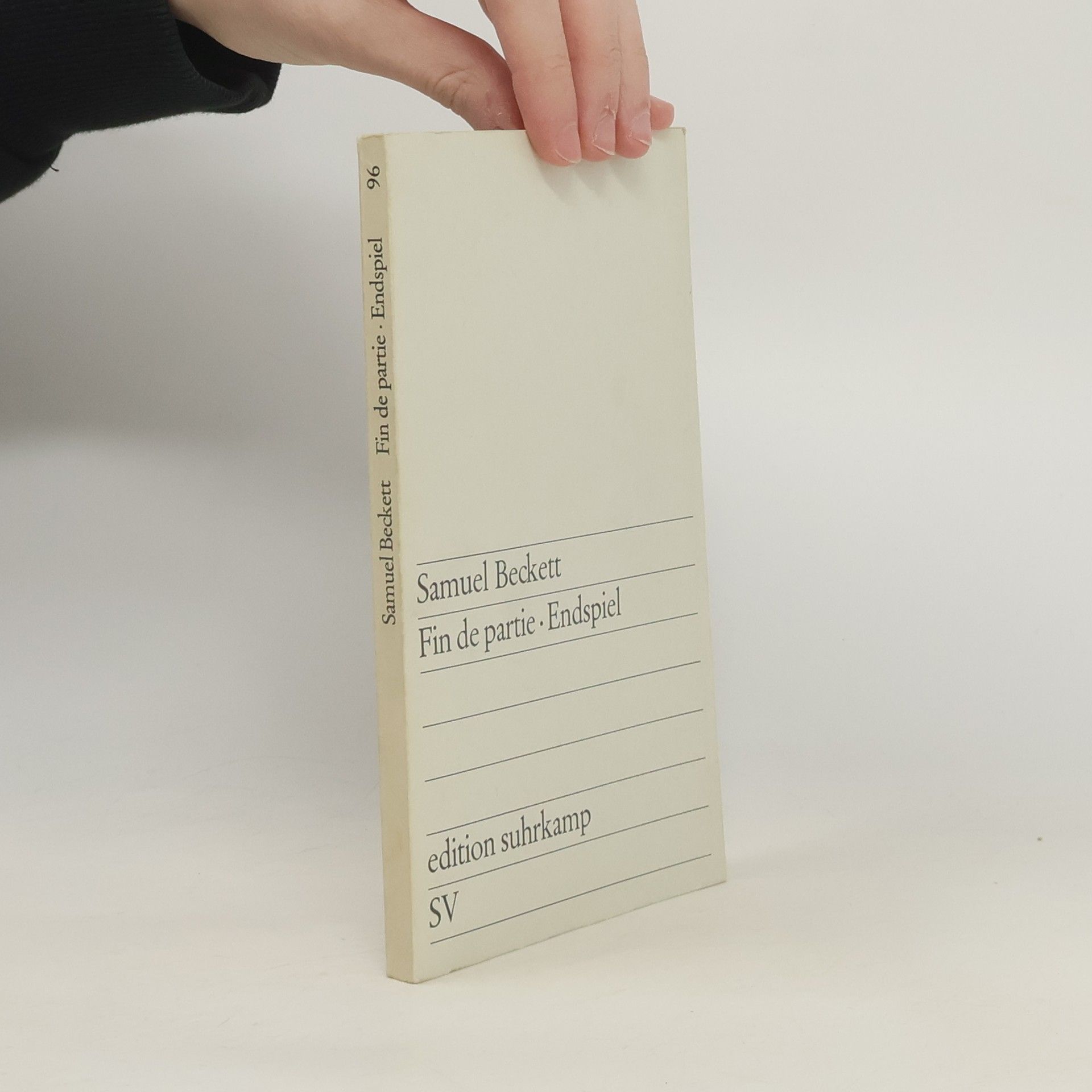 Samuel Beckett Fin de partie - Endspiel