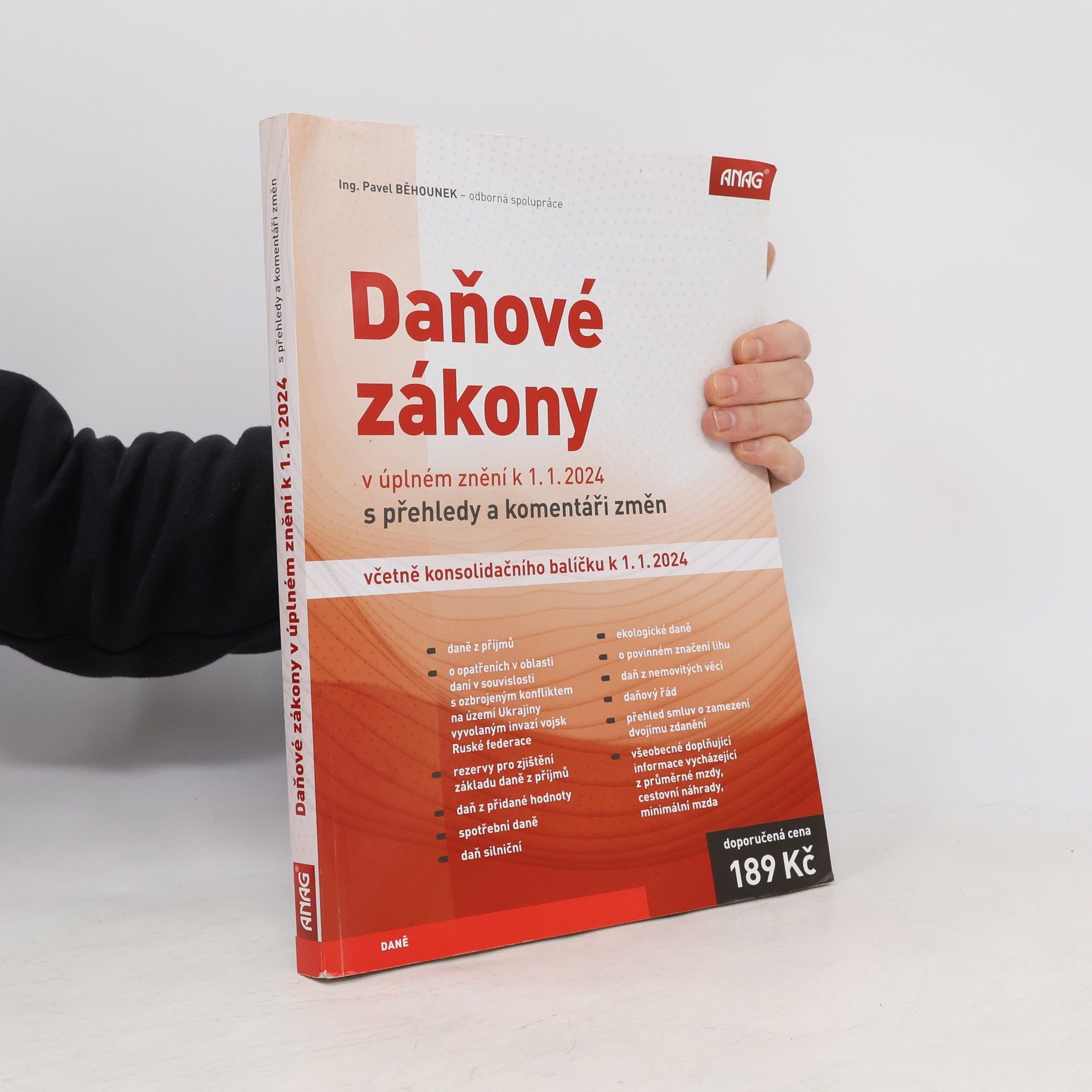 Daňové zákony v úplném znění k 1. 1. 2024