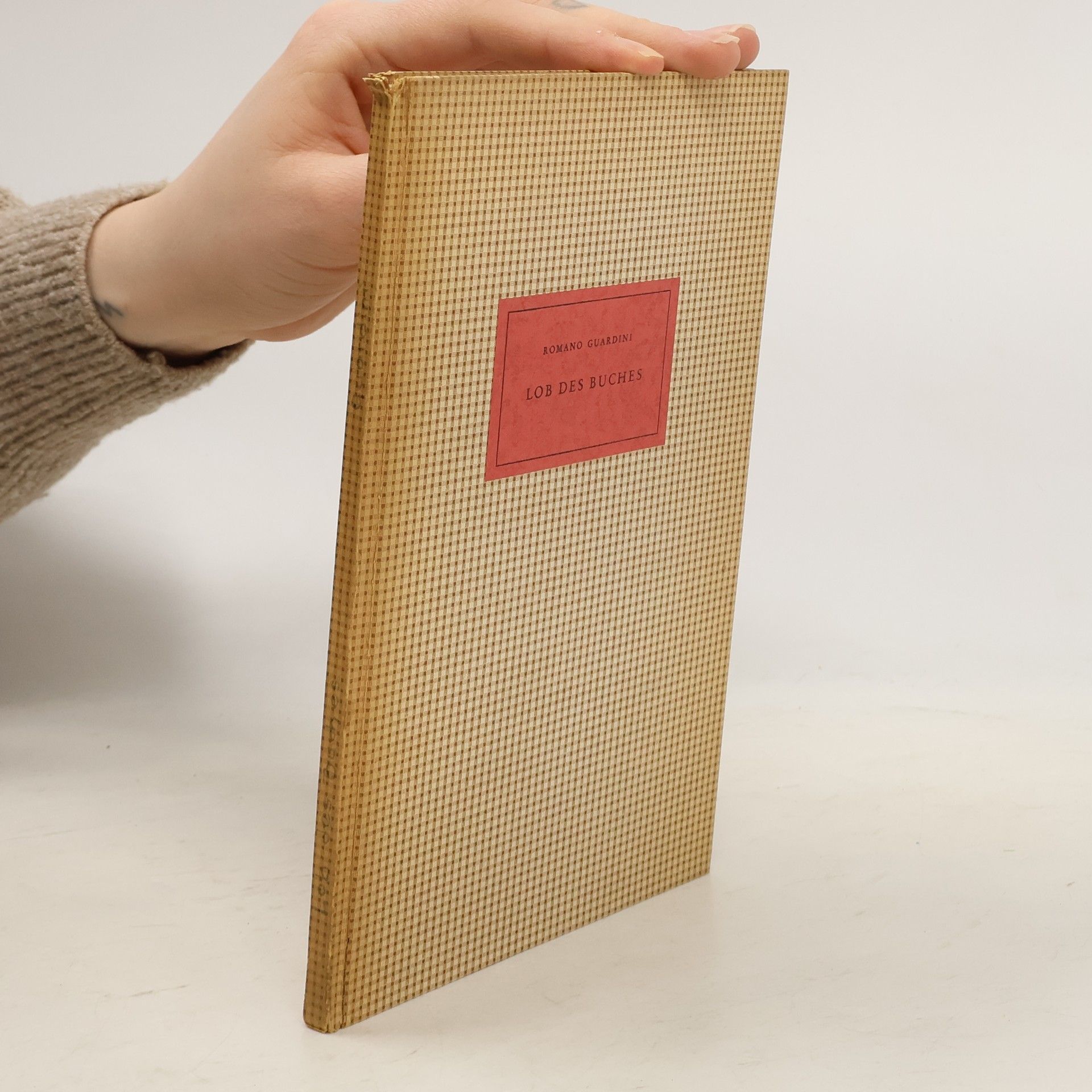 Romano Guardini Lob des Buches