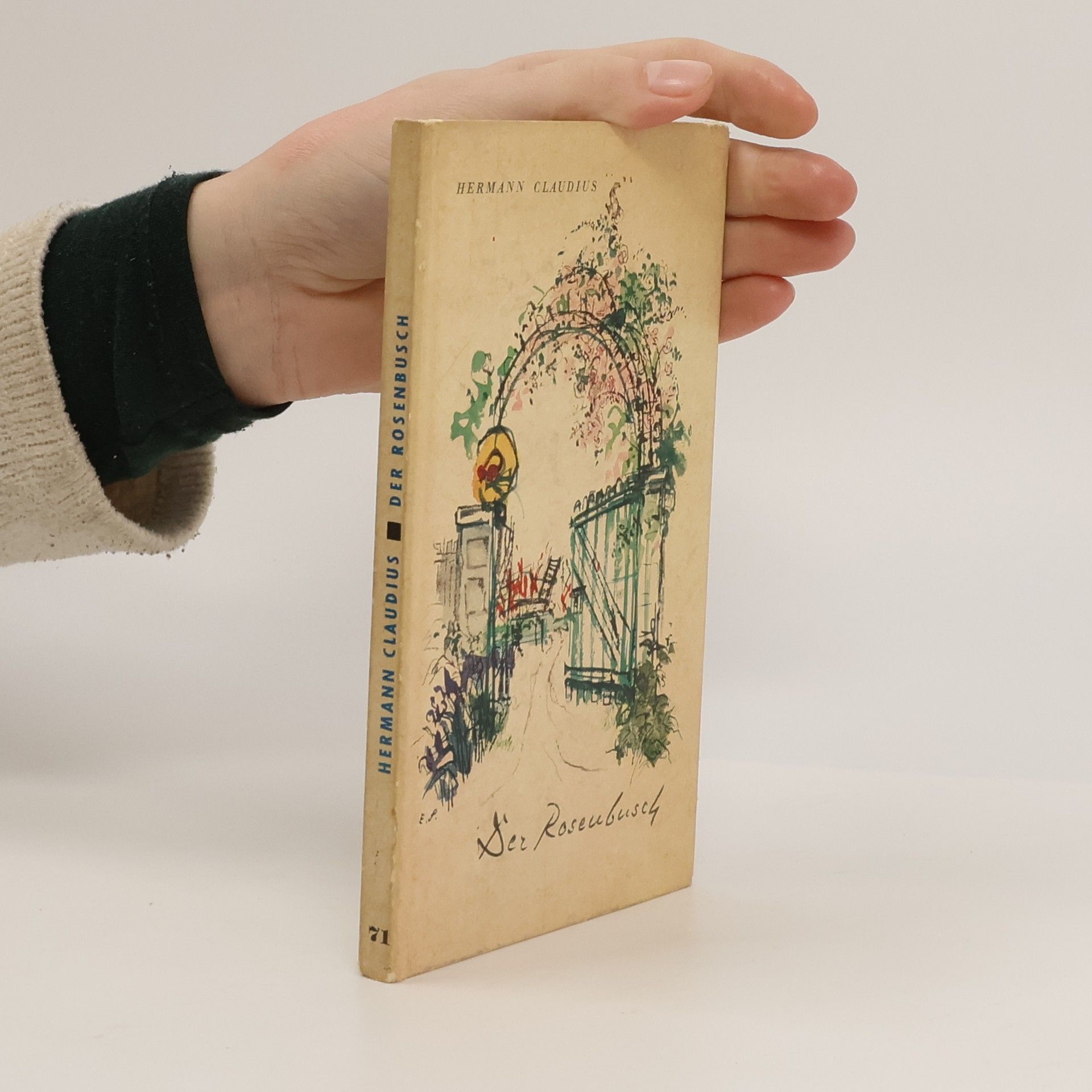 Hermann Claudius Der Rosenbusch