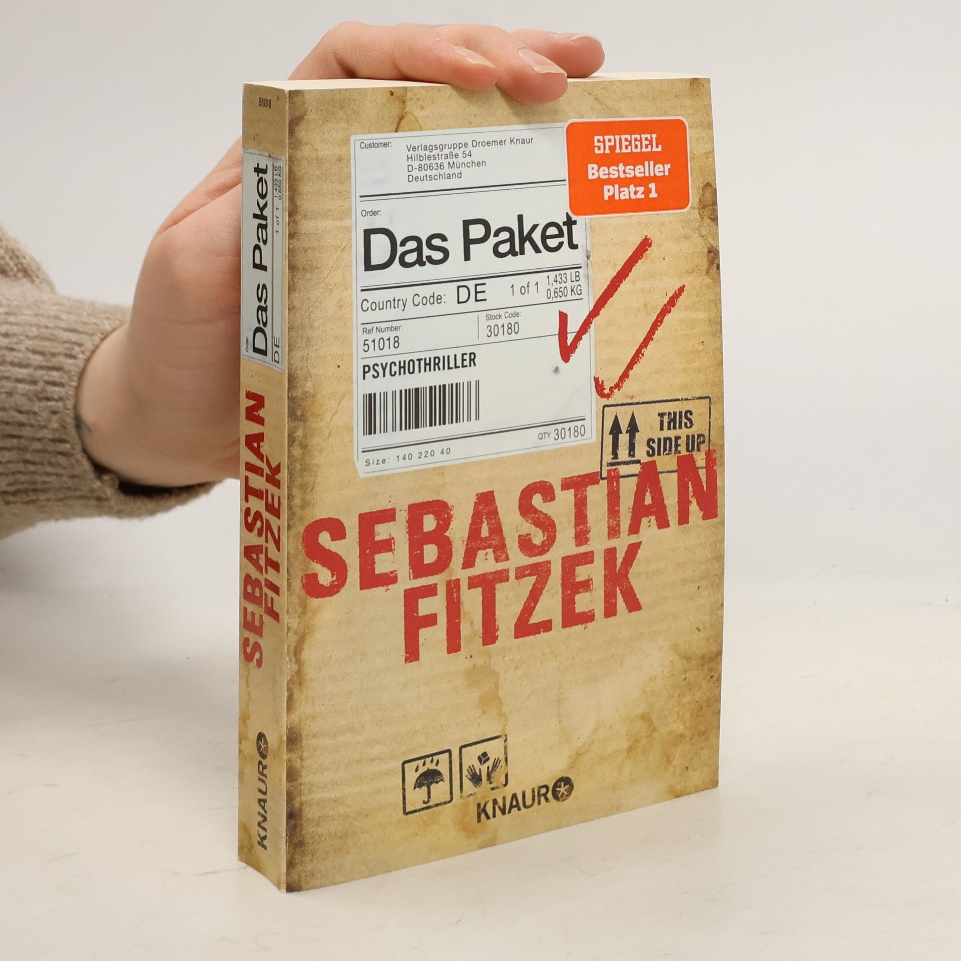 Sebastian Fitzek Das Paket