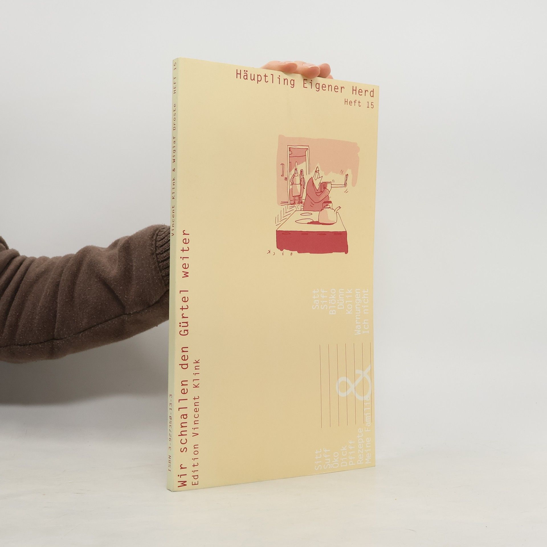 Wiglaf Droste Häuptling Eigener Herd. Heft 15