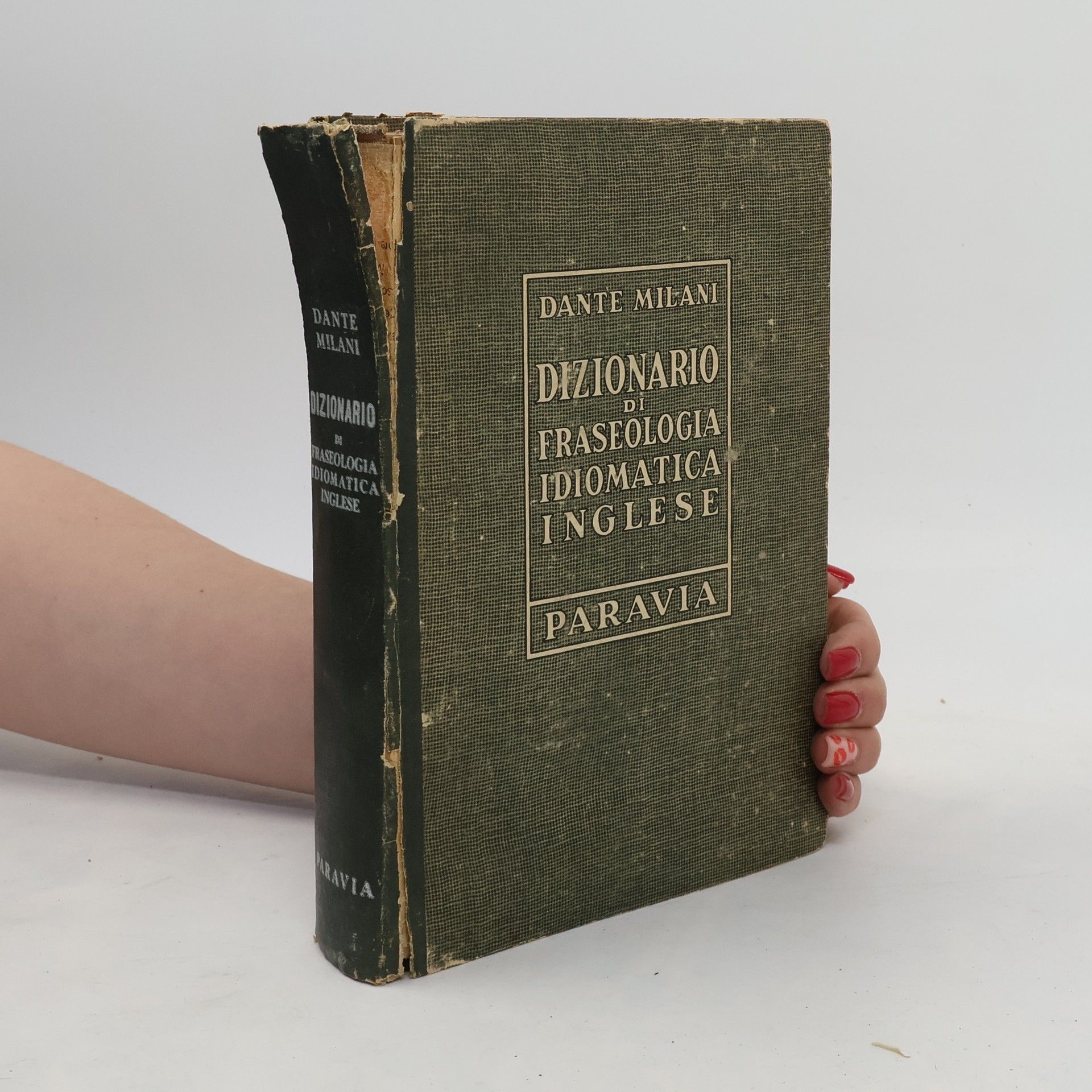 Dante Milani Dizionario di fraseologia idiomatica inglese