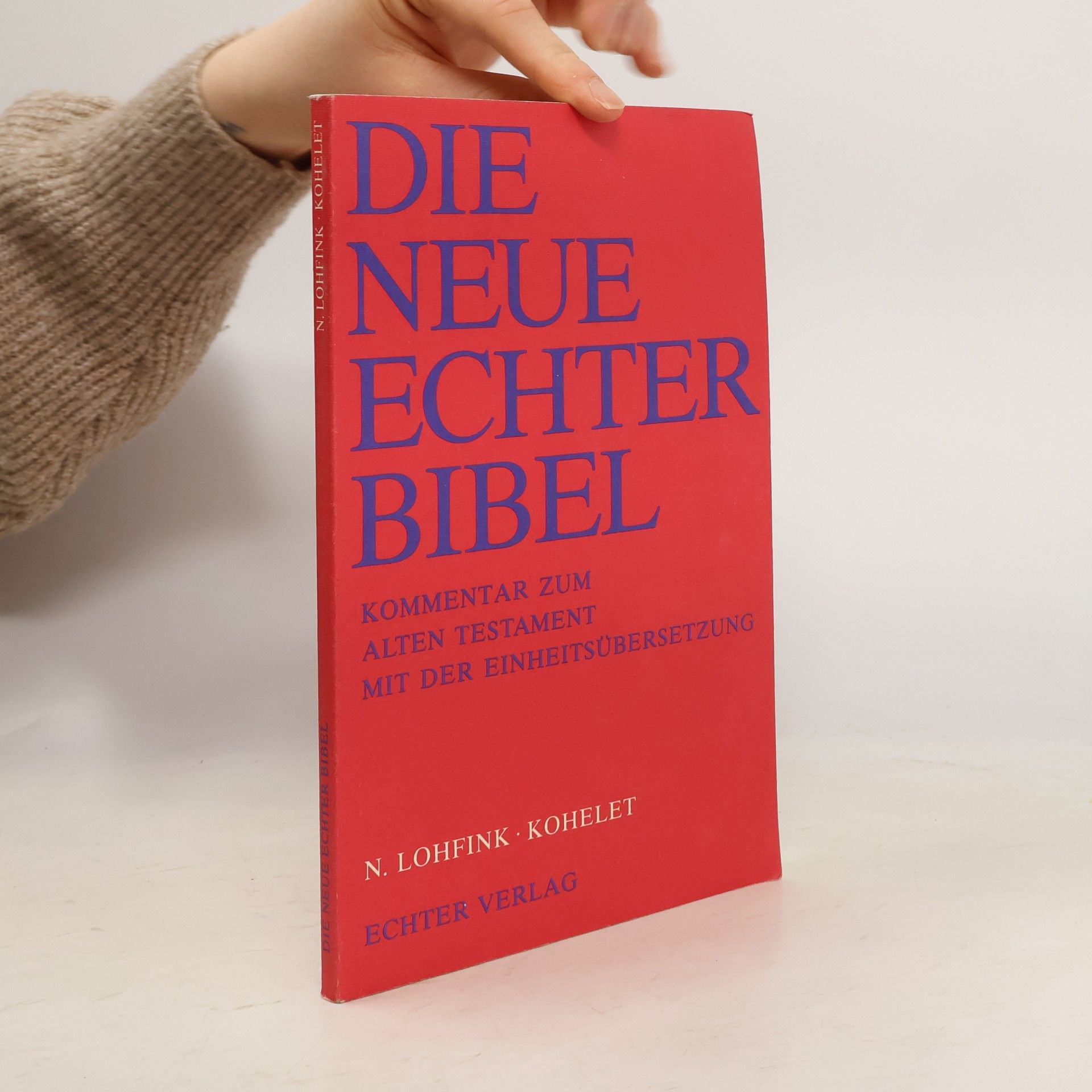 Norbert Lohfink Die Neue Echter Bibel