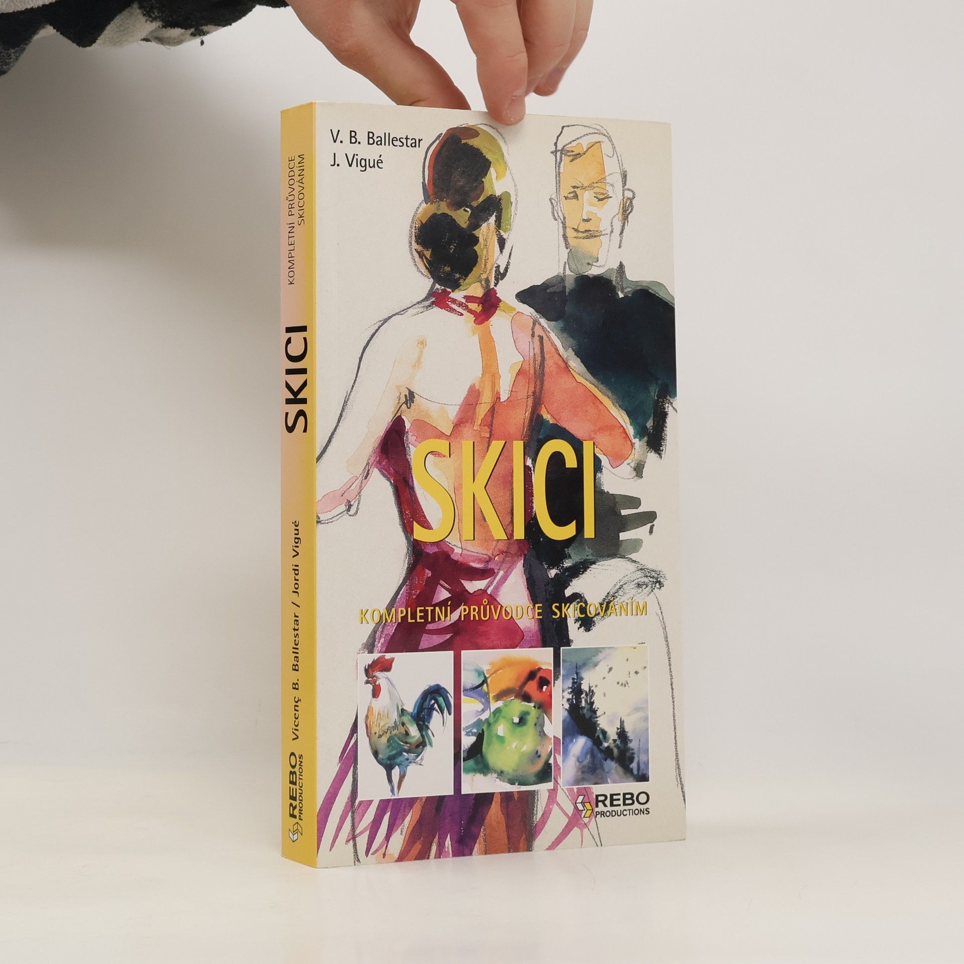 Vicente B. Ballestar Skici. Kompletní průvodce skicováním