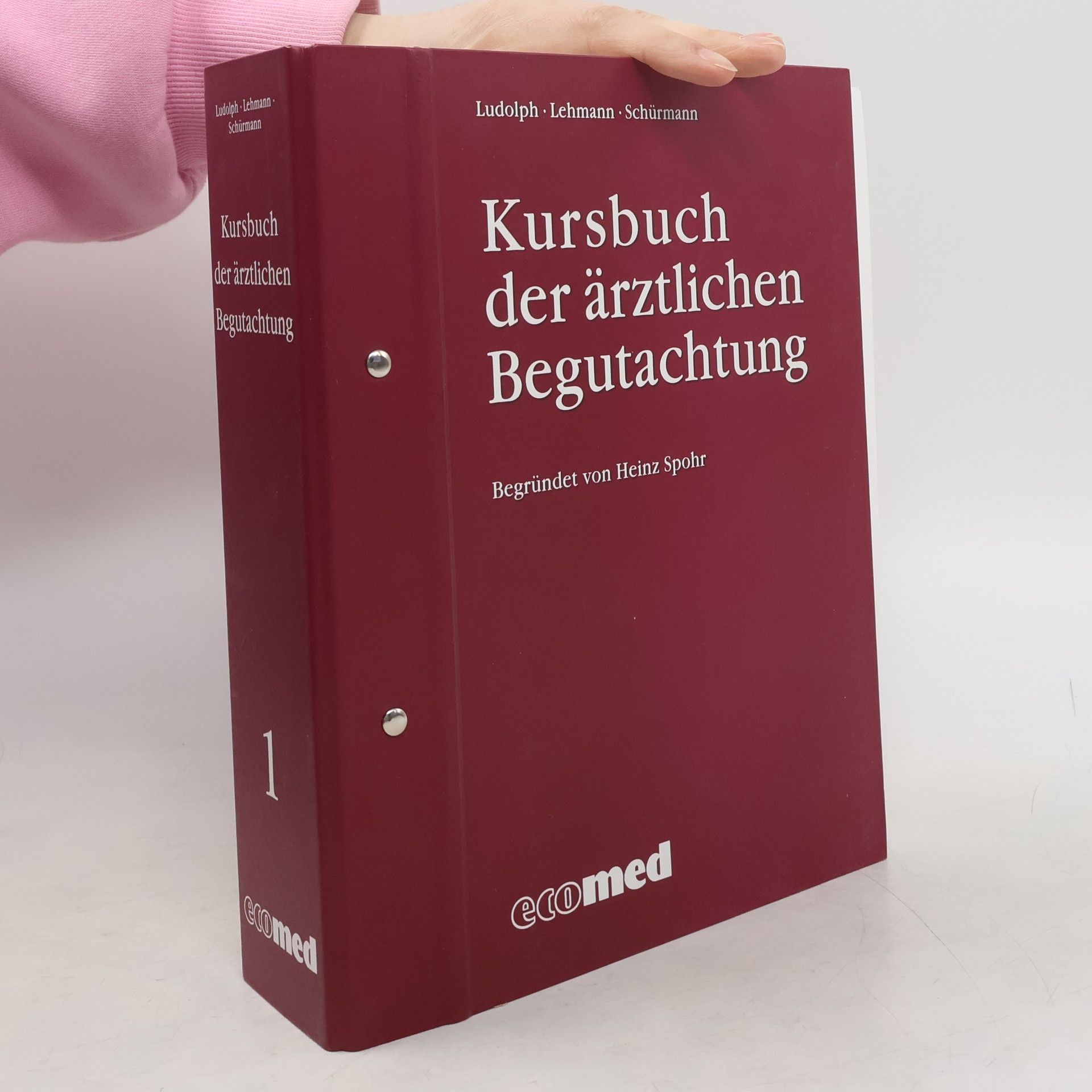 Elmar Ludolph Kursbuch der ärztlichen Begutachtung 1
