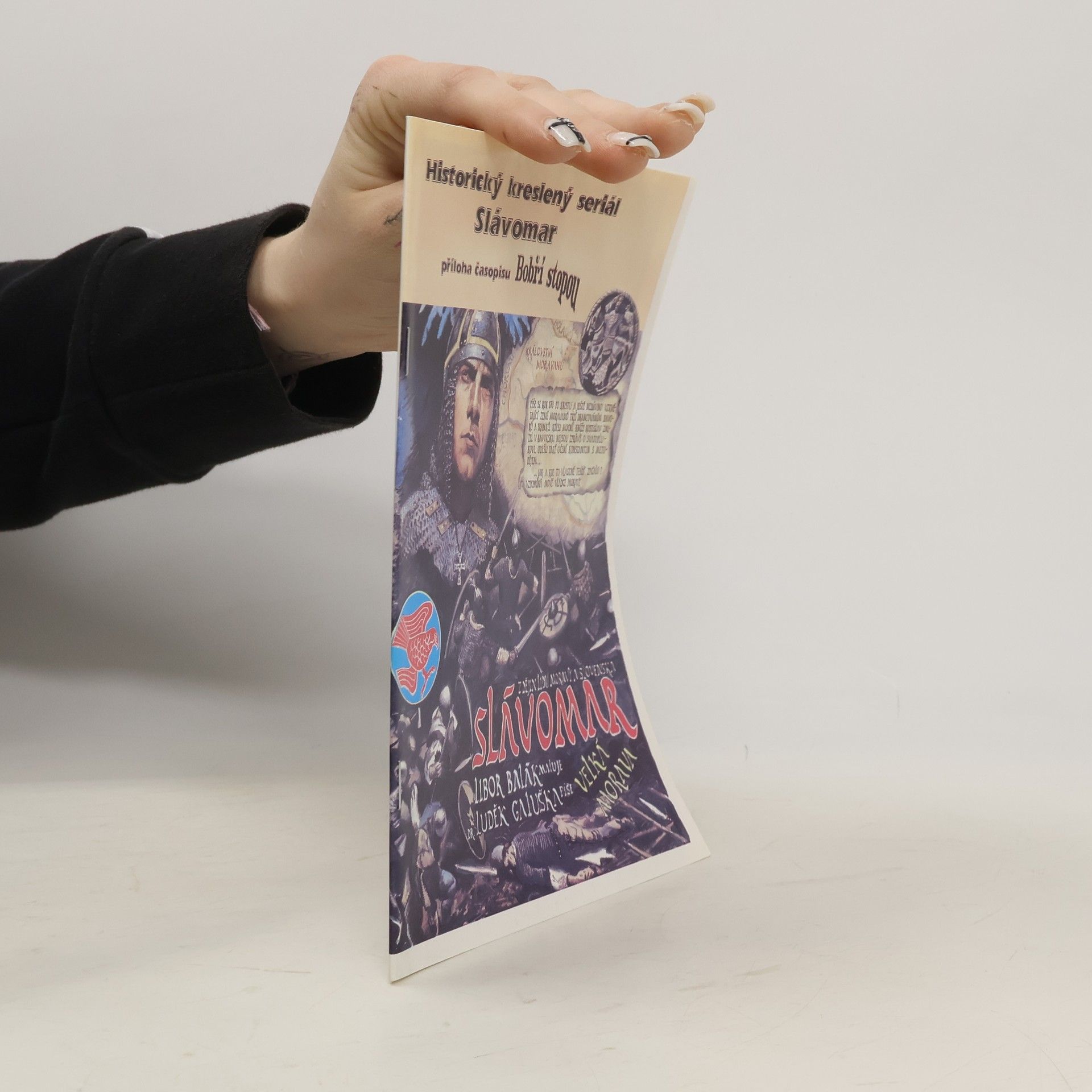 Auteurscollectief Historický kreslený seriál Slávomar. Velká Morava