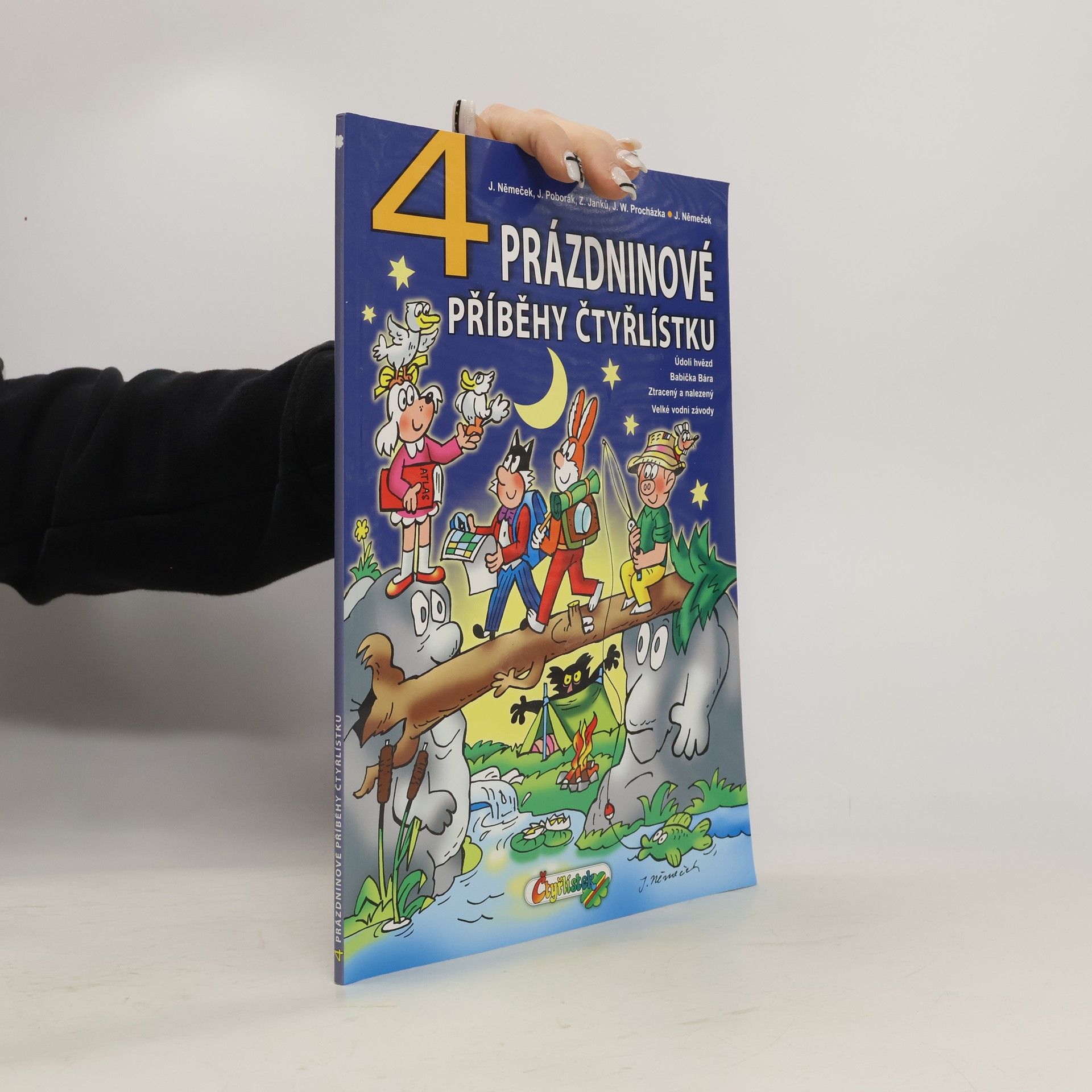 4 prázdninové příběhy Čtyřlístku