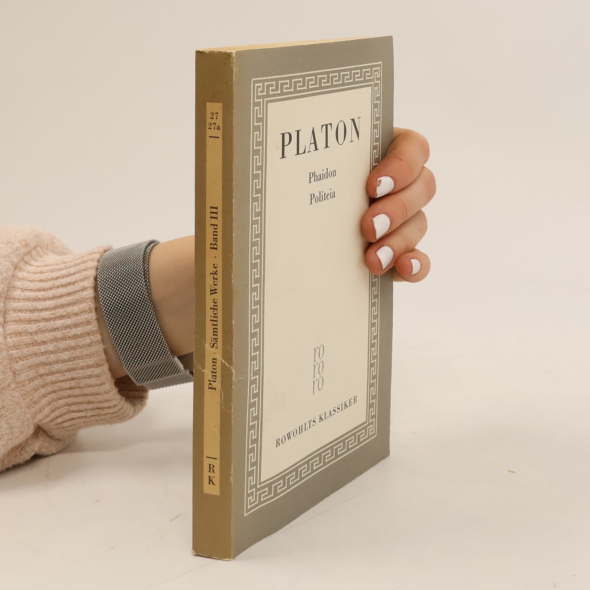 Platón Platon Sämtliche Werke III.