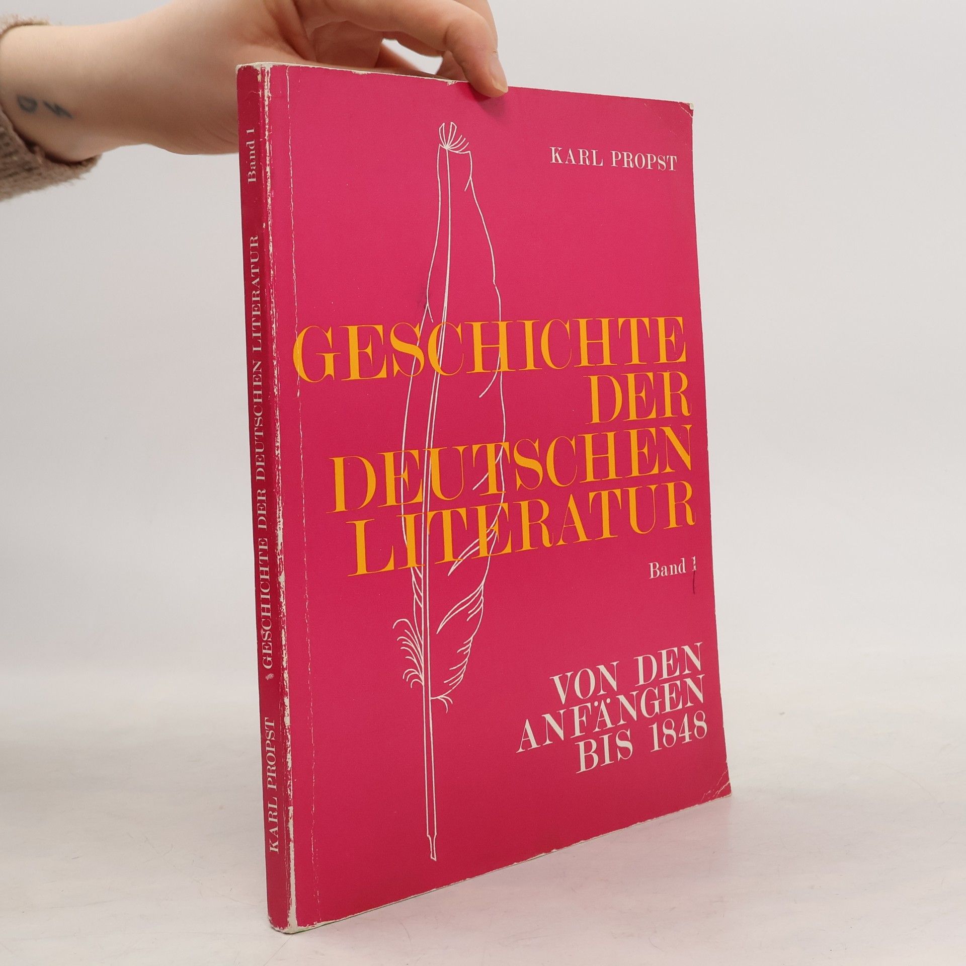 Geschichte der Deutschen Literatur, Band 1