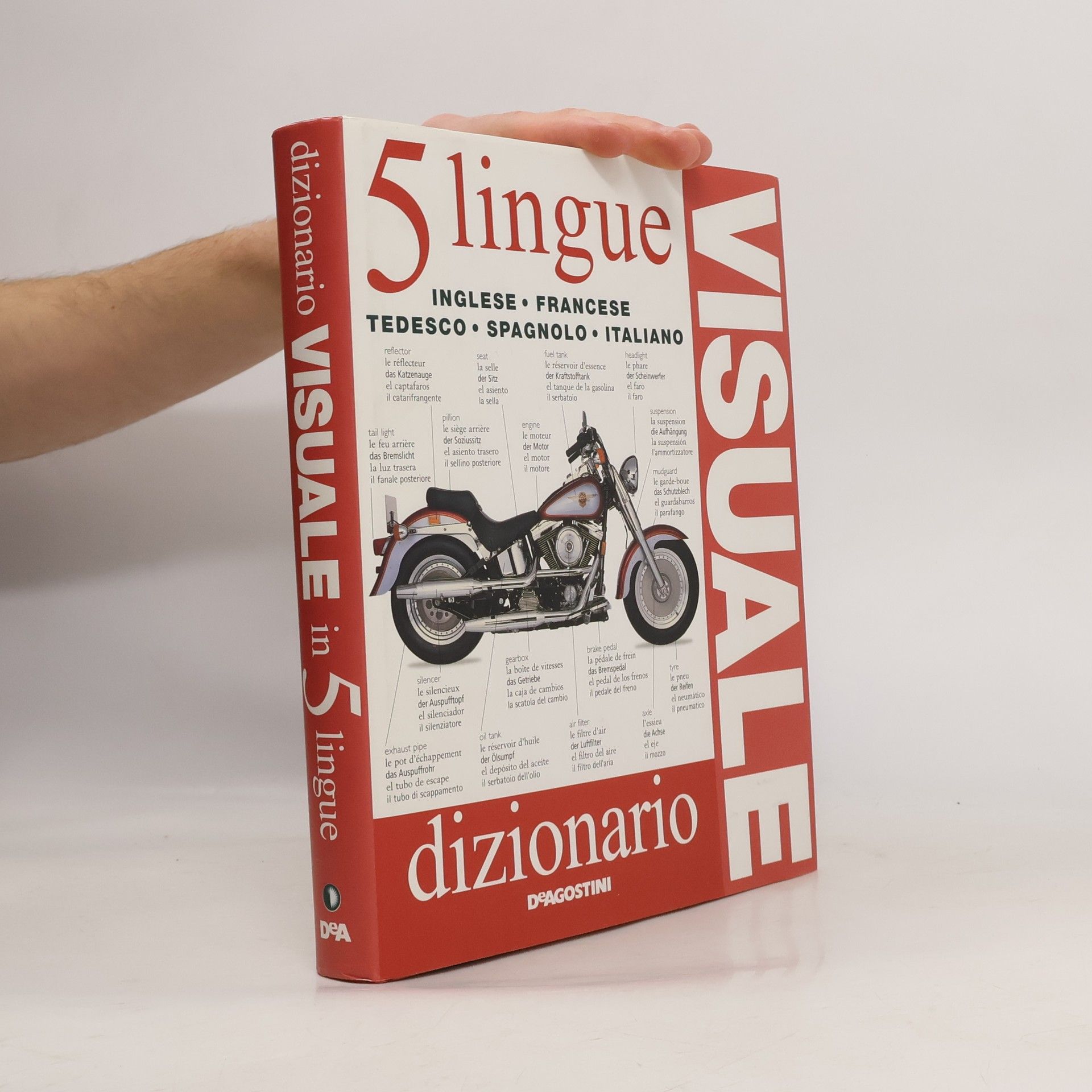 DeAgostini Dizionario visuale in 5 lingue. Inglese, francese, tedesco, spagnolo, italiano. Edizione multilingue.
