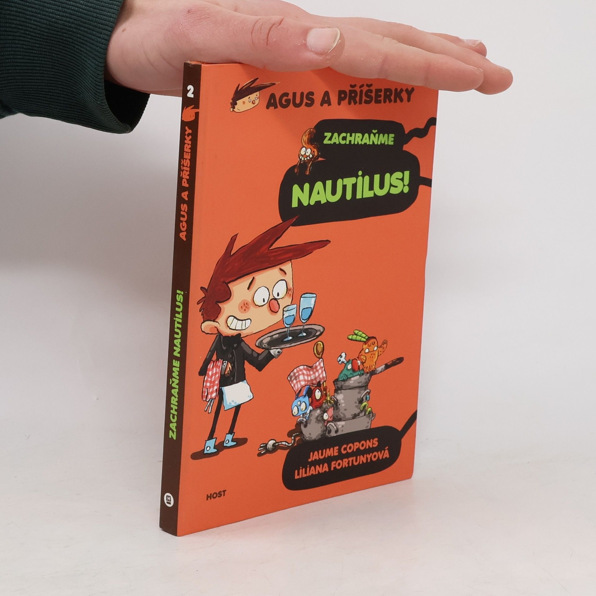 Jaume Copons Zachraňme Nautilus! Agus a příšerky