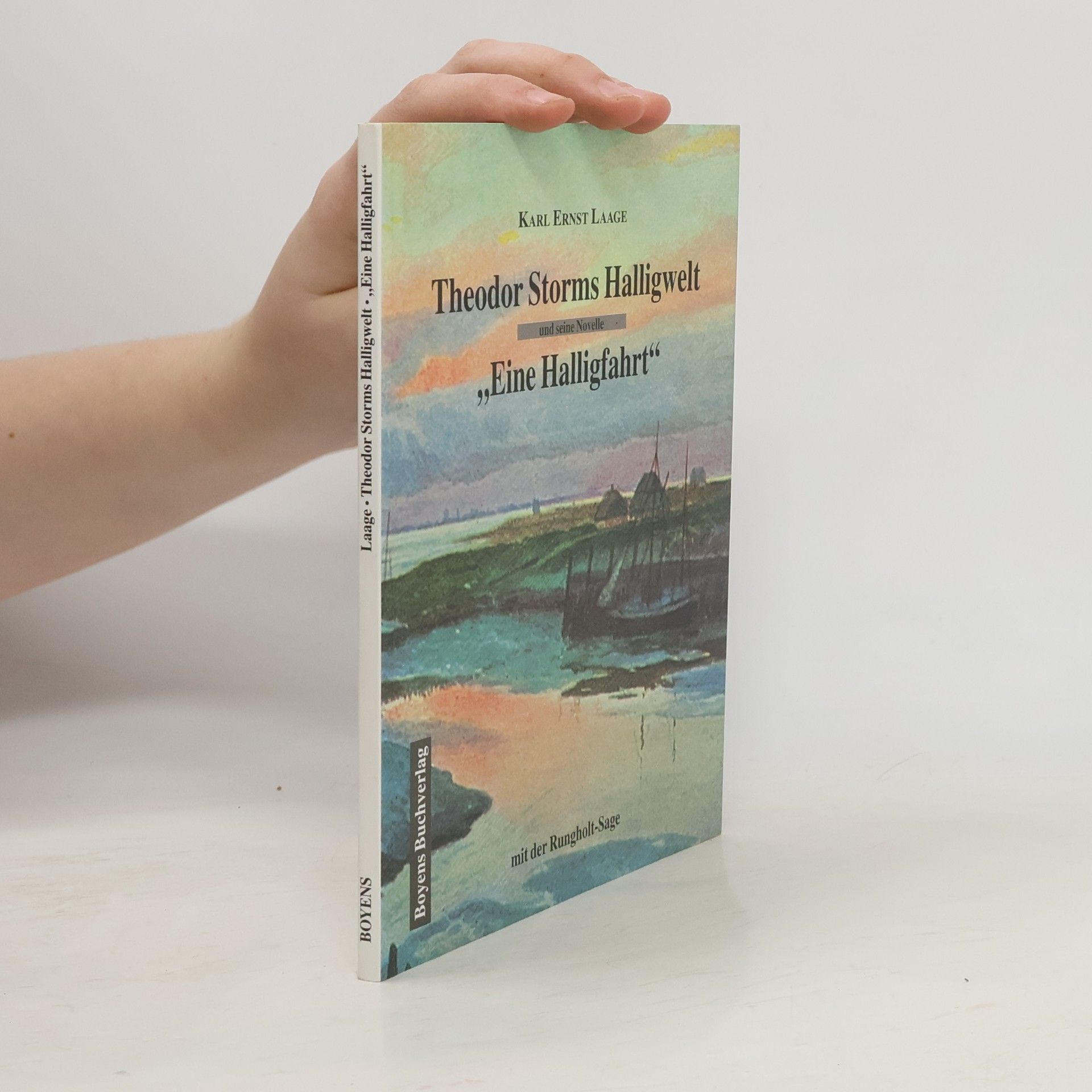 Karl Ernst Laage Theodor Storms Halligwelt und seine Novelle "Eine Halligfahrt"