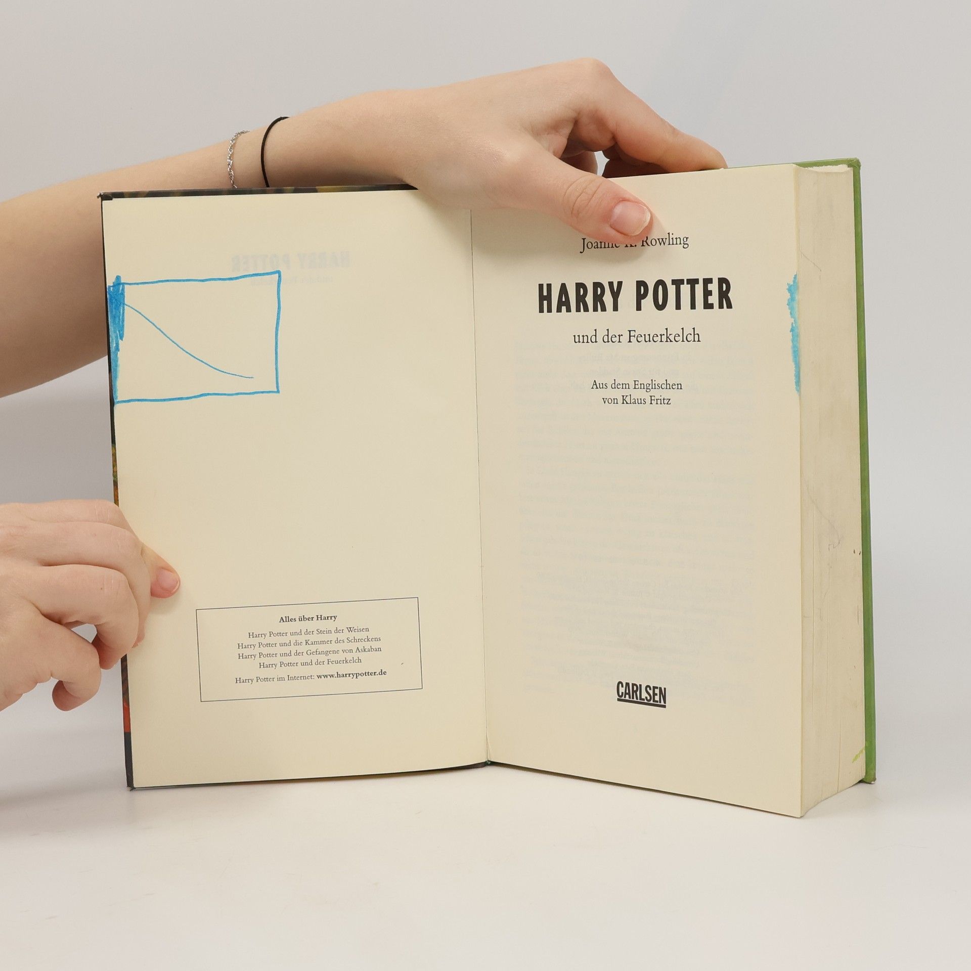 J. K. Rowling Harry Potter und der Feuerkelch