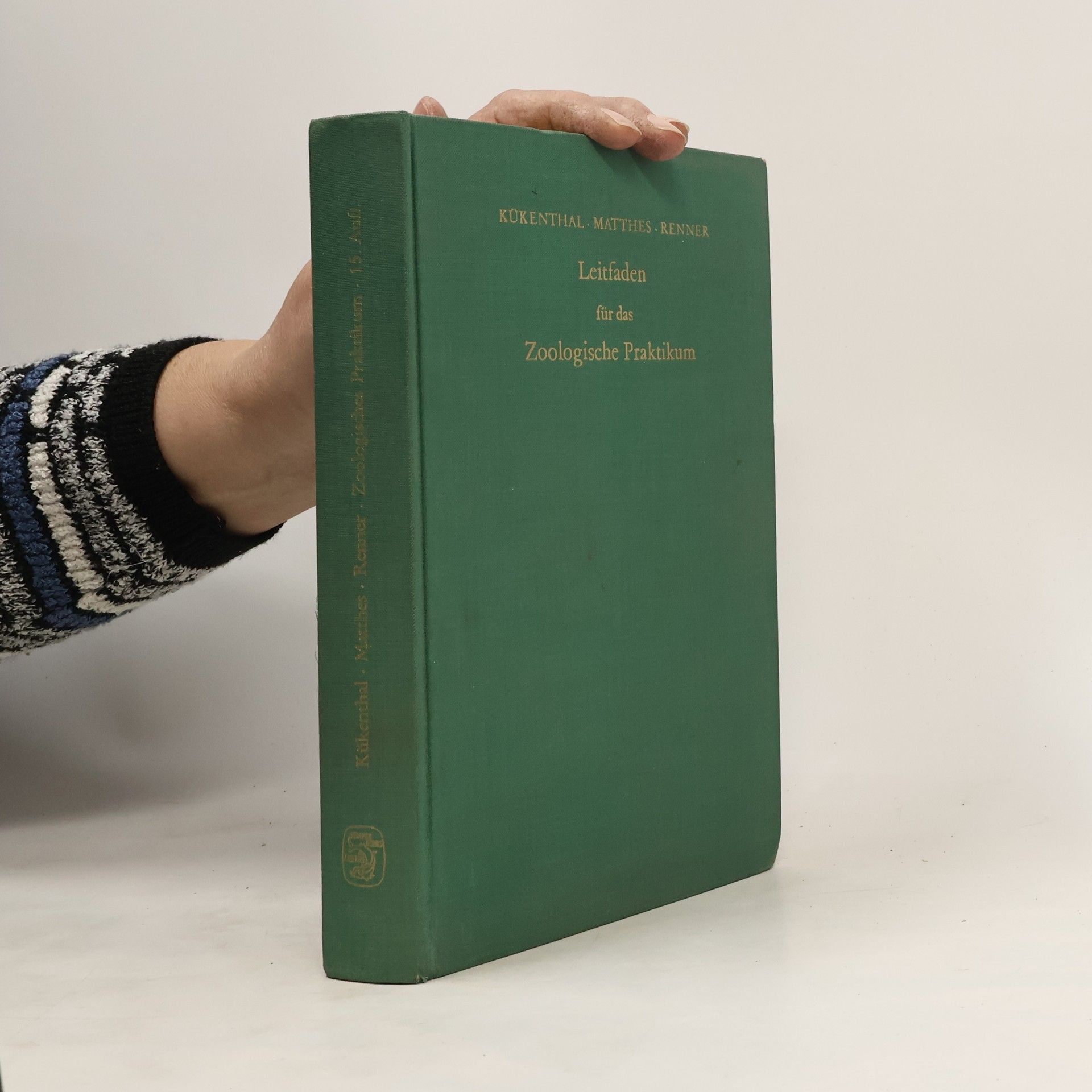 Willy Kükenthal Leitfaden für das Zoologische Praktikum