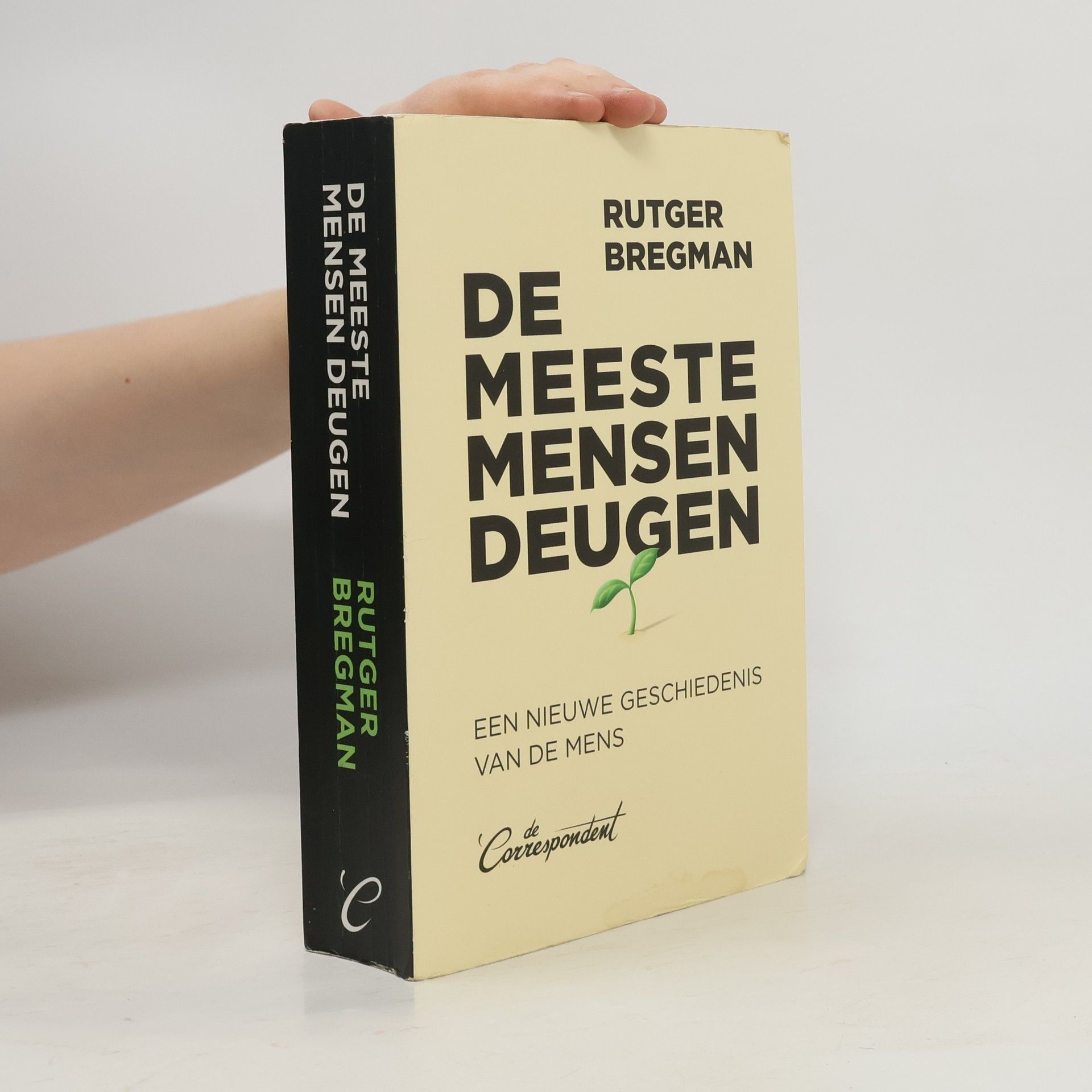 Rutger Bregman De meeste mensen deugen. Een nieuwe geschiedenis van de mens