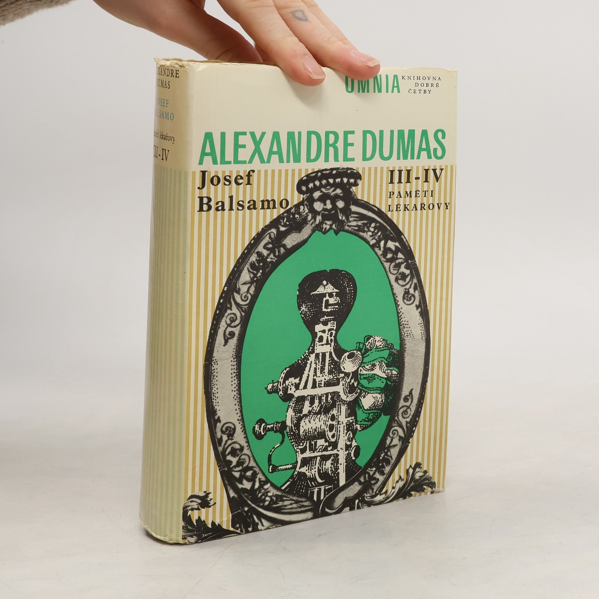 Alexandre Dumas Josef Balsamo III-IV. Paměti lékařovi