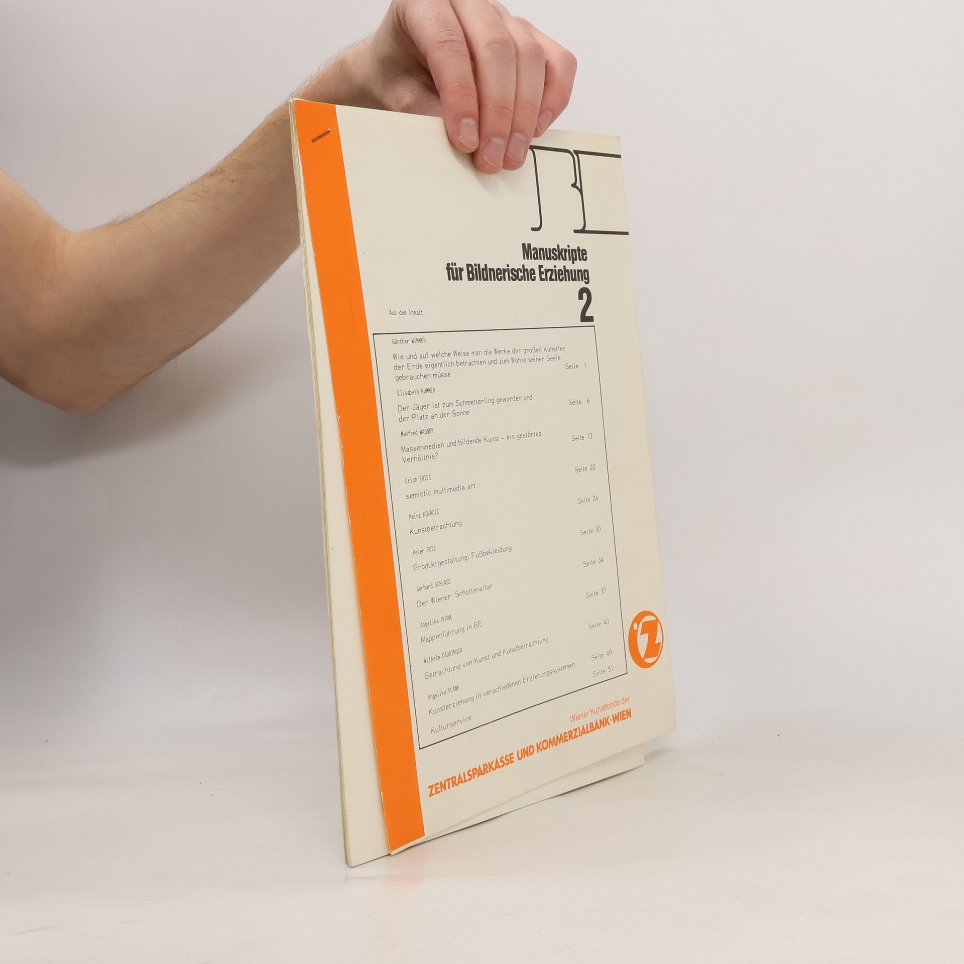 Autorenkollektiv Manuskripte für Bildnerische Erziehung 2