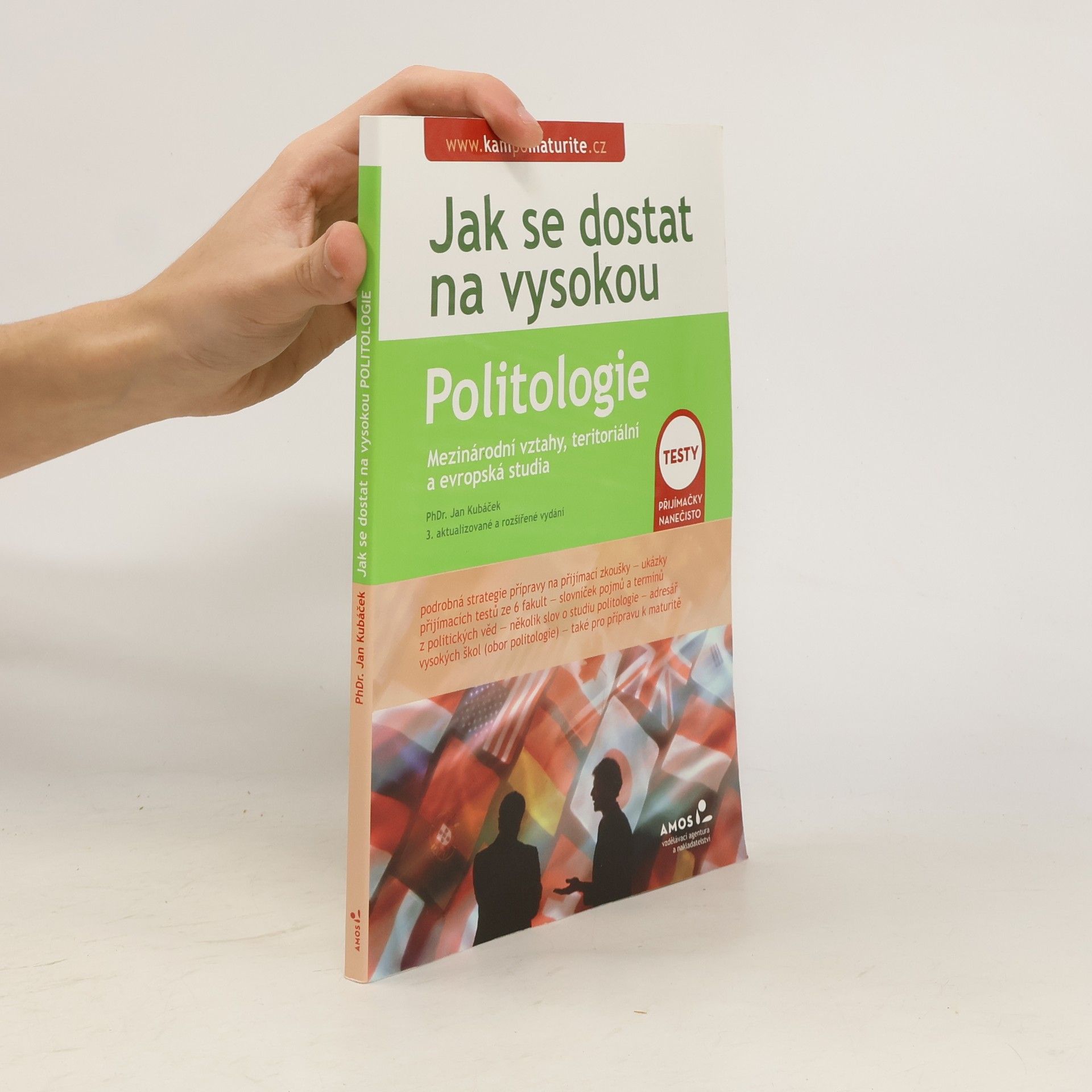 Jan Kubáček Politologie: testy k přijímacím zkouškám na VŠ