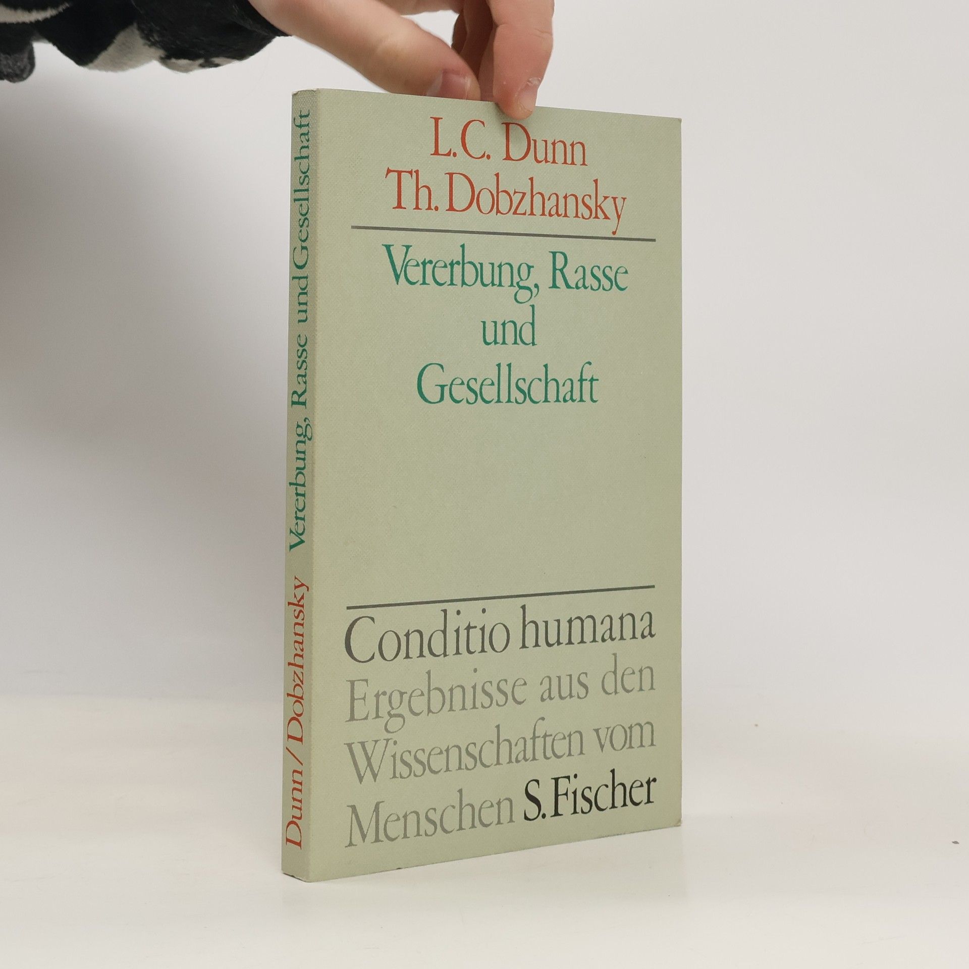 Leslie C. Dunn Vererbung, Rasse und Gesellschaft