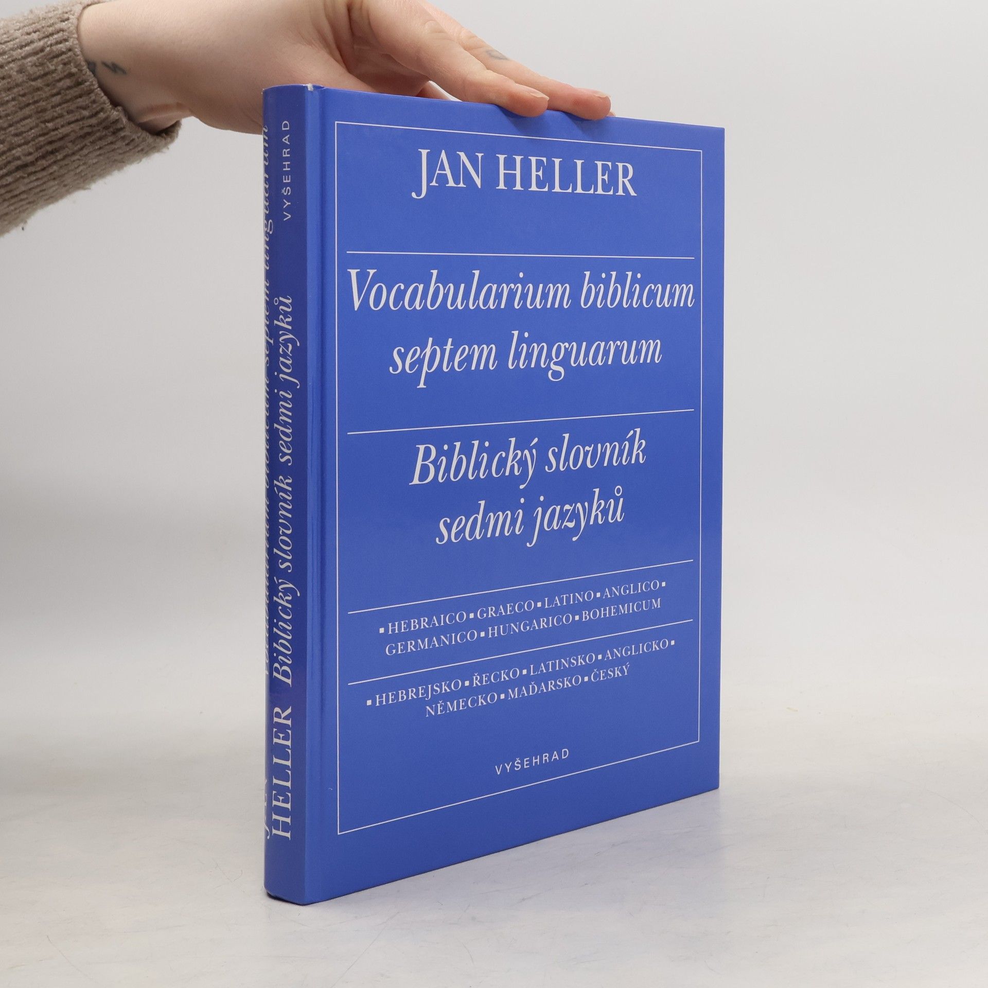 Jan Heller Biblický slovník sedmi jazyků