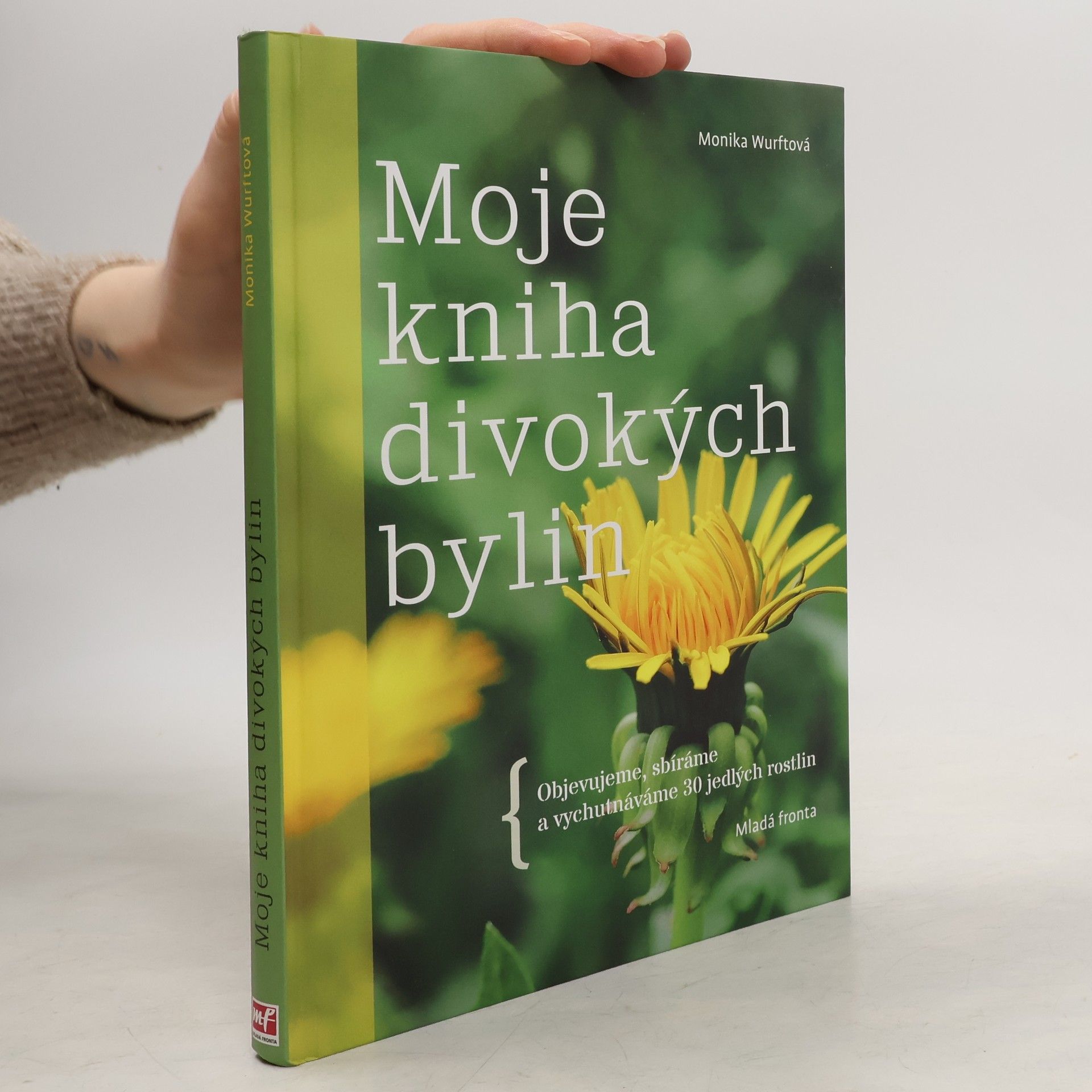 Monika Wurft Moje kniha divokých bylin: Objevujeme, sbíráme a vychutnáváme 30 jedlých rostlin