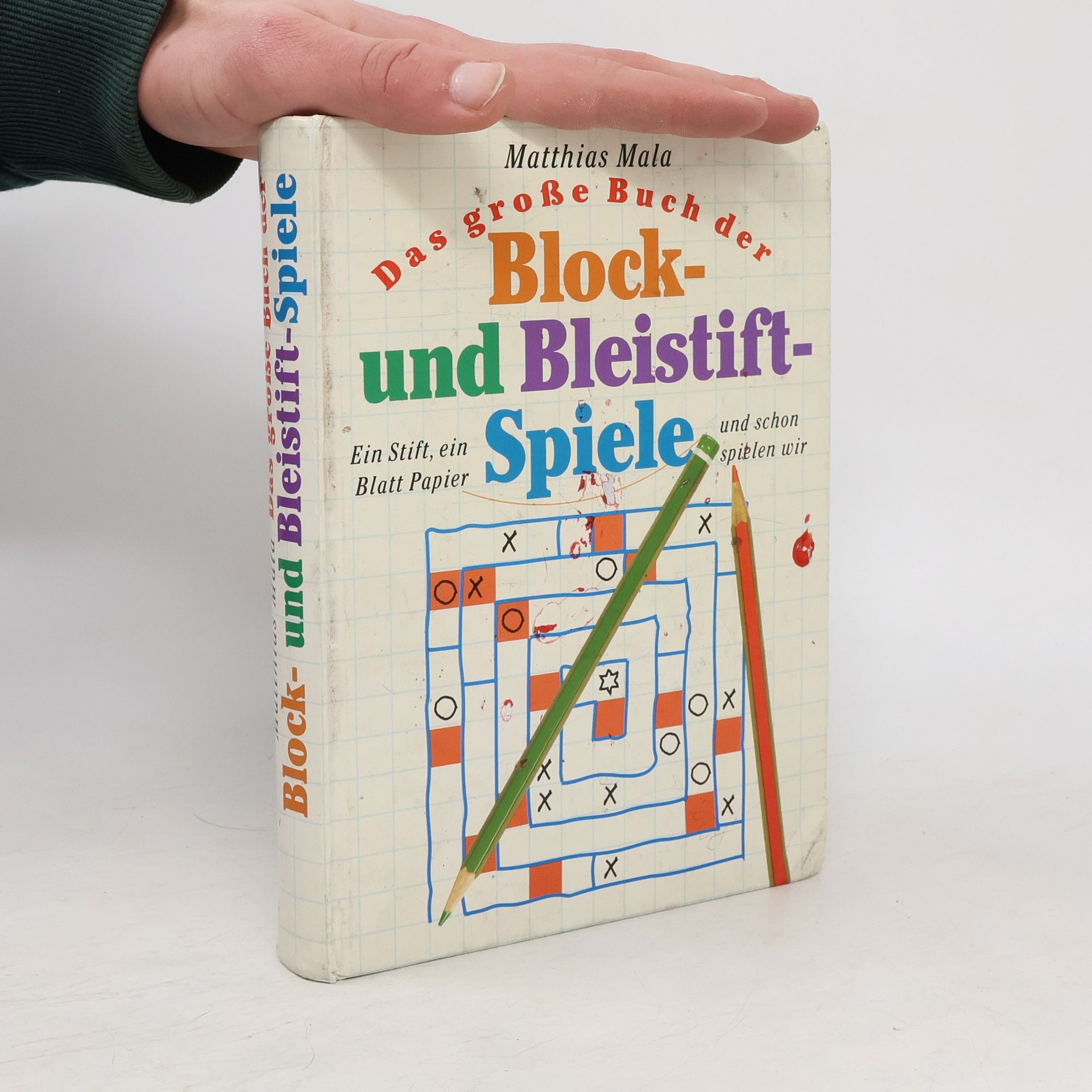 Matthias Mala Das große Buch der Block und Bleistift-Spiele
