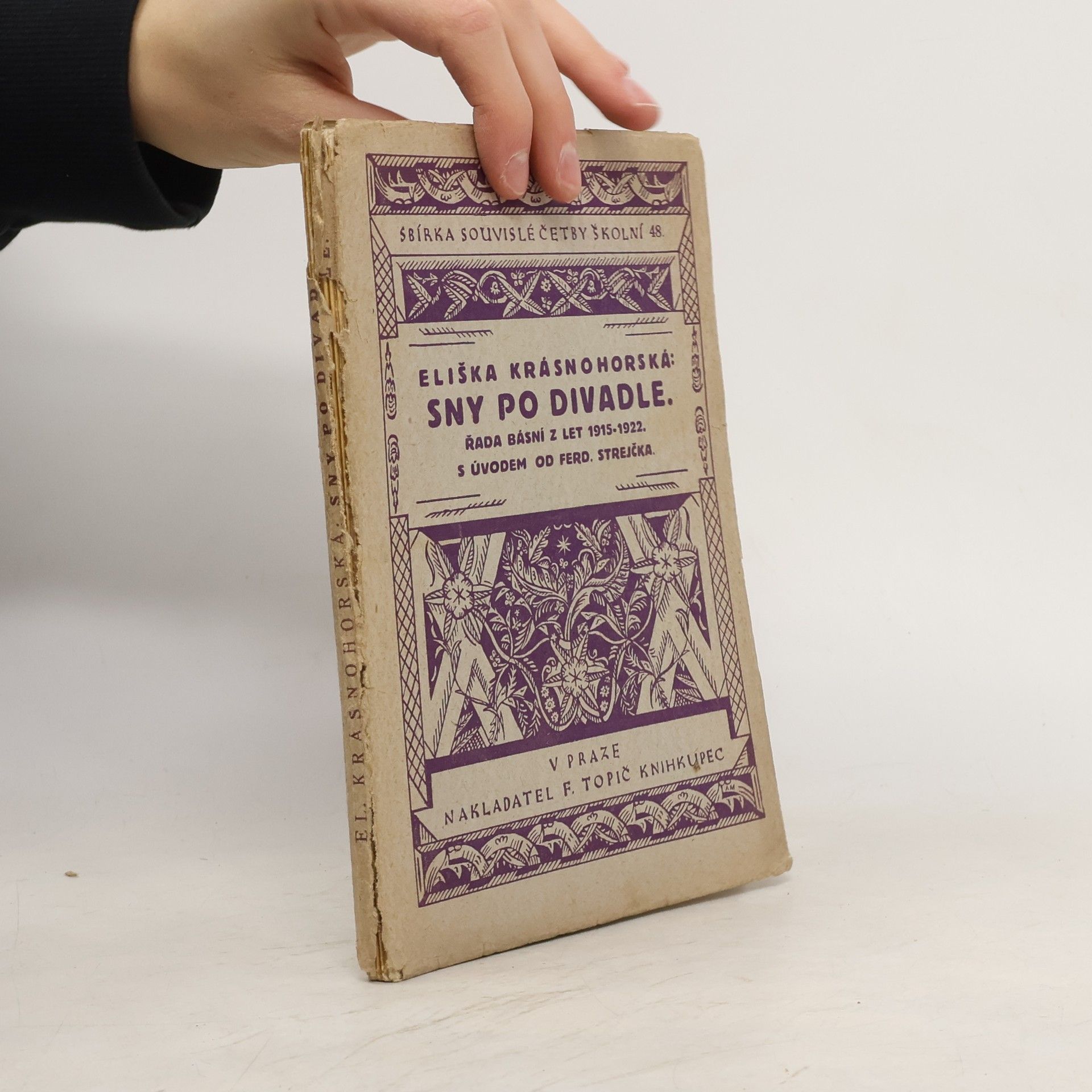 Eliška Krásnohorská Sny po divadle