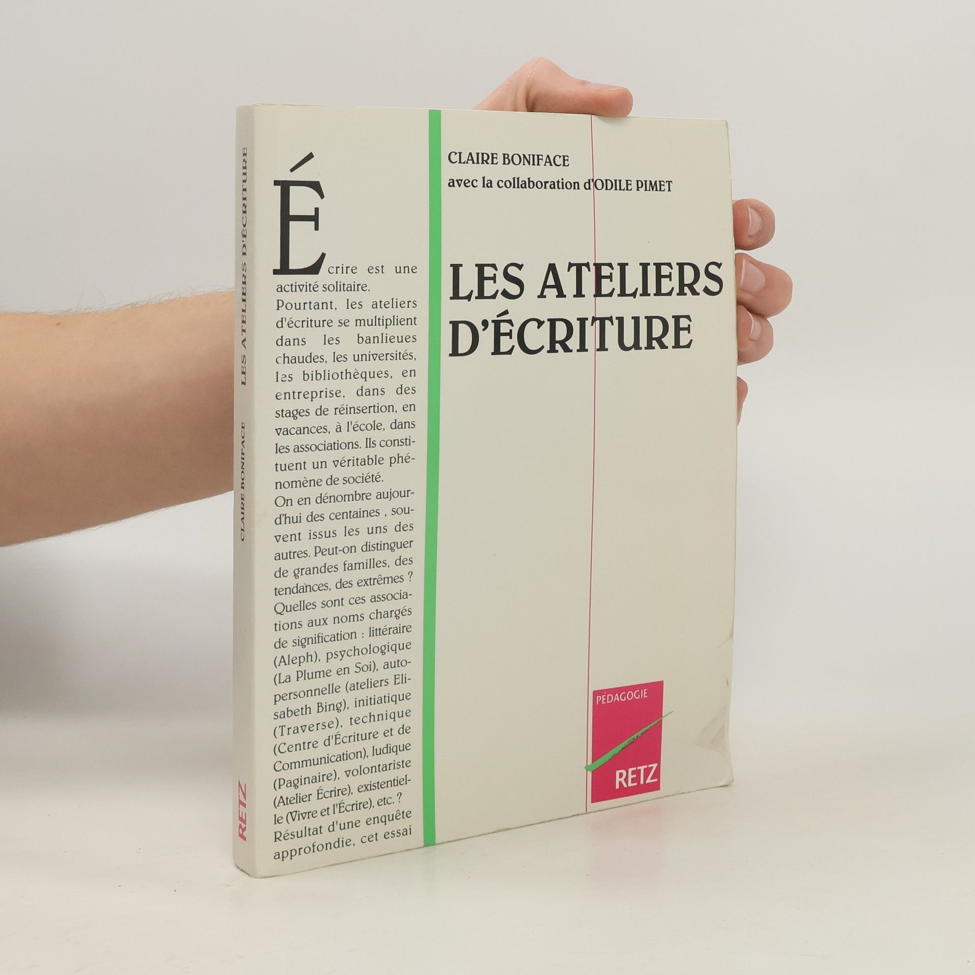Odile Pimet Les Ateliers d'écriture