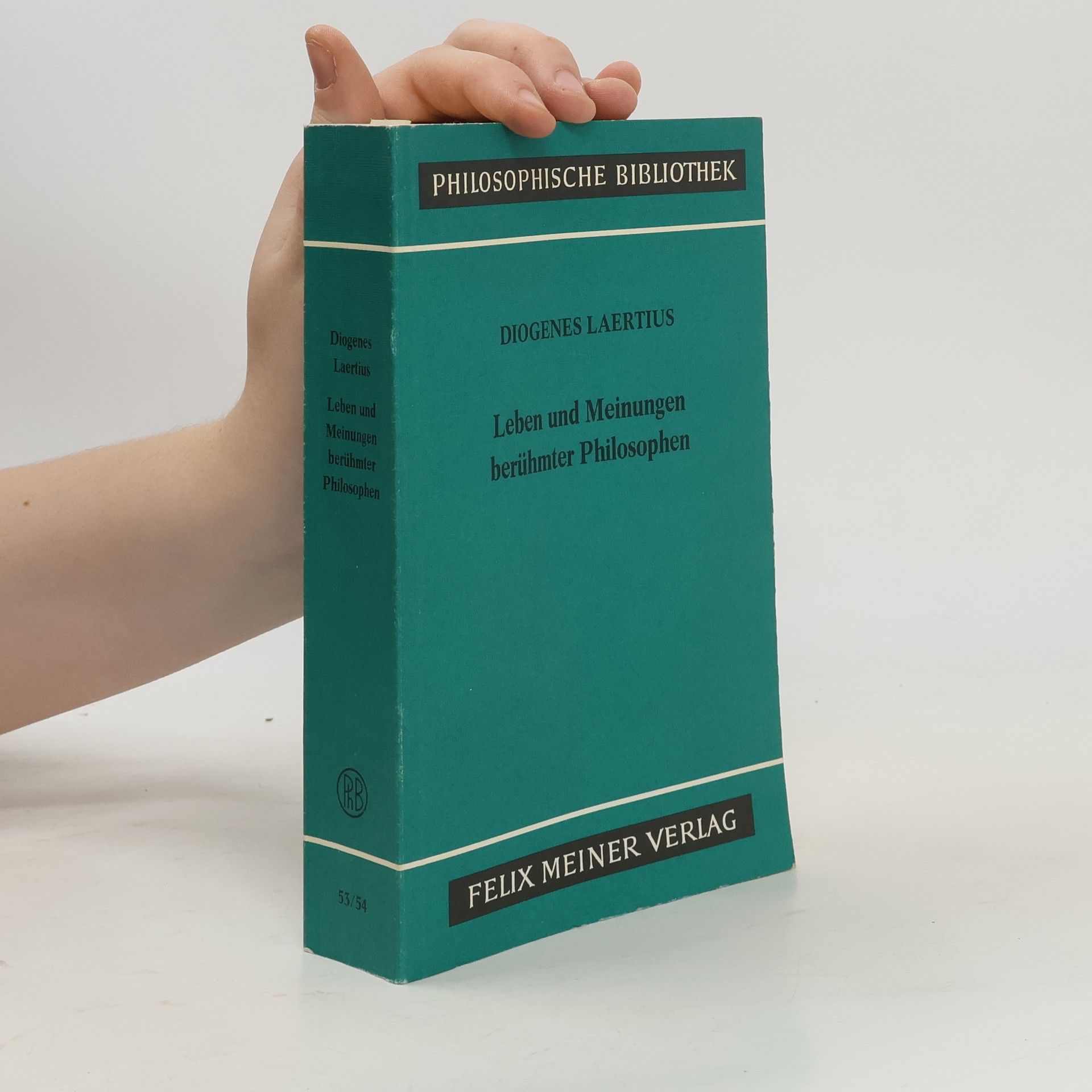 Various authors Leben und Meinungen berühmter Philosophen 53/54