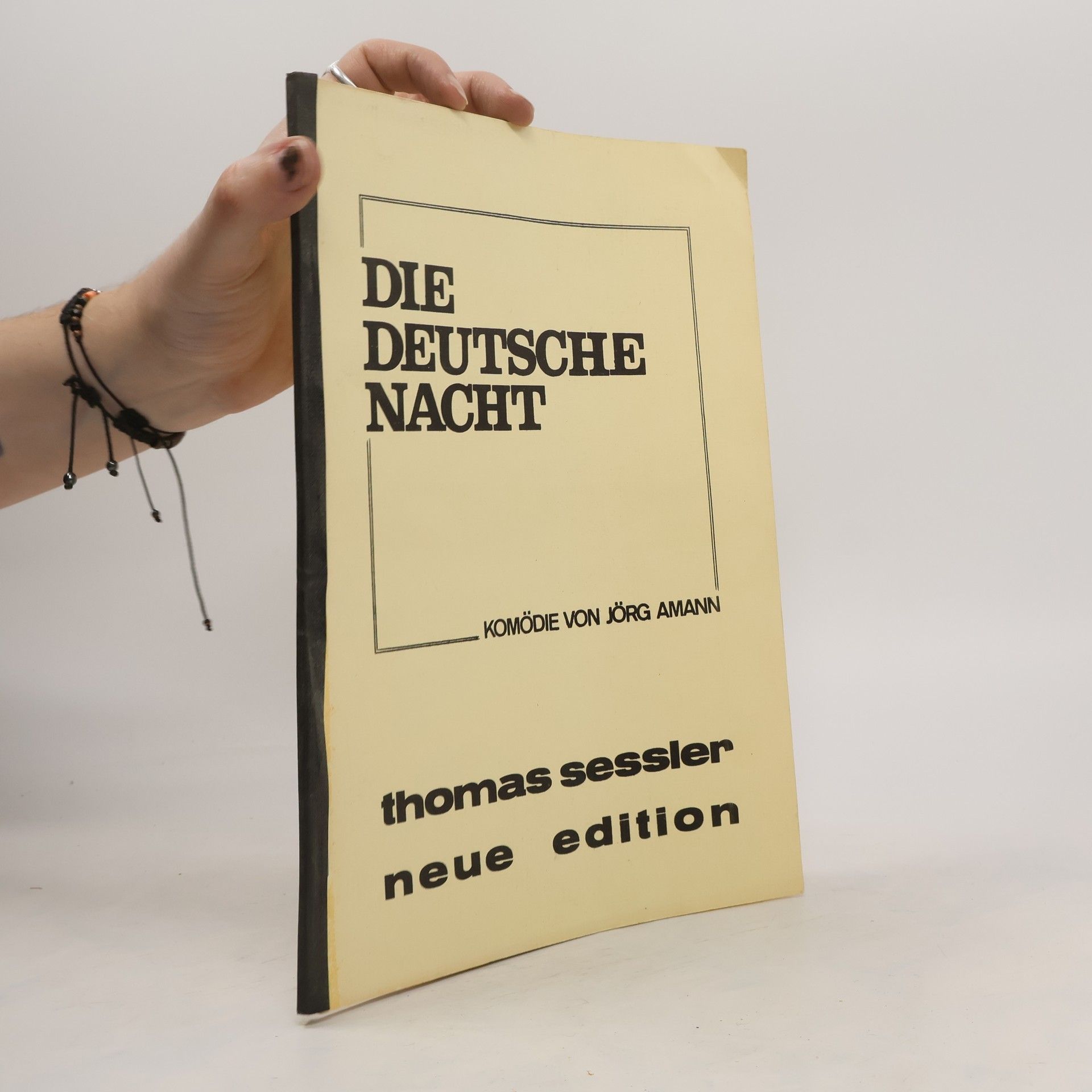 Jörg Amann Die Deutsche Nacht