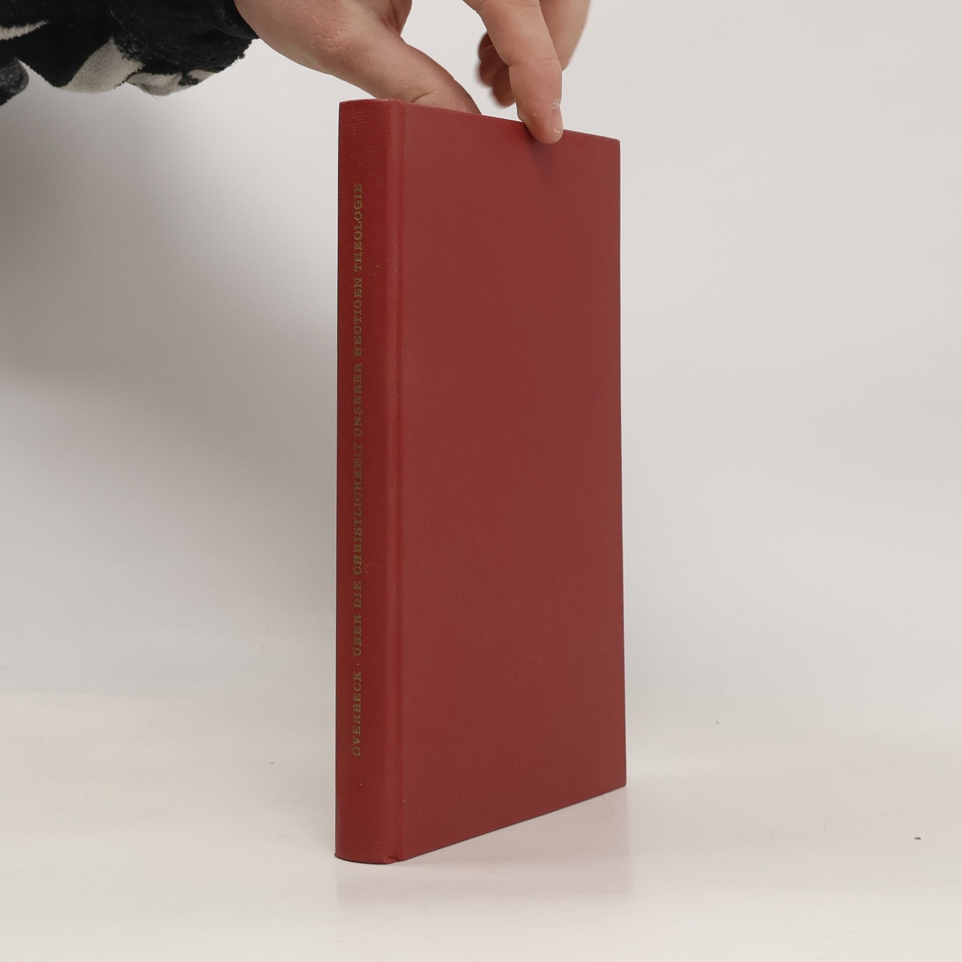 Über die Christlichkeit unserer heutigen Theologie