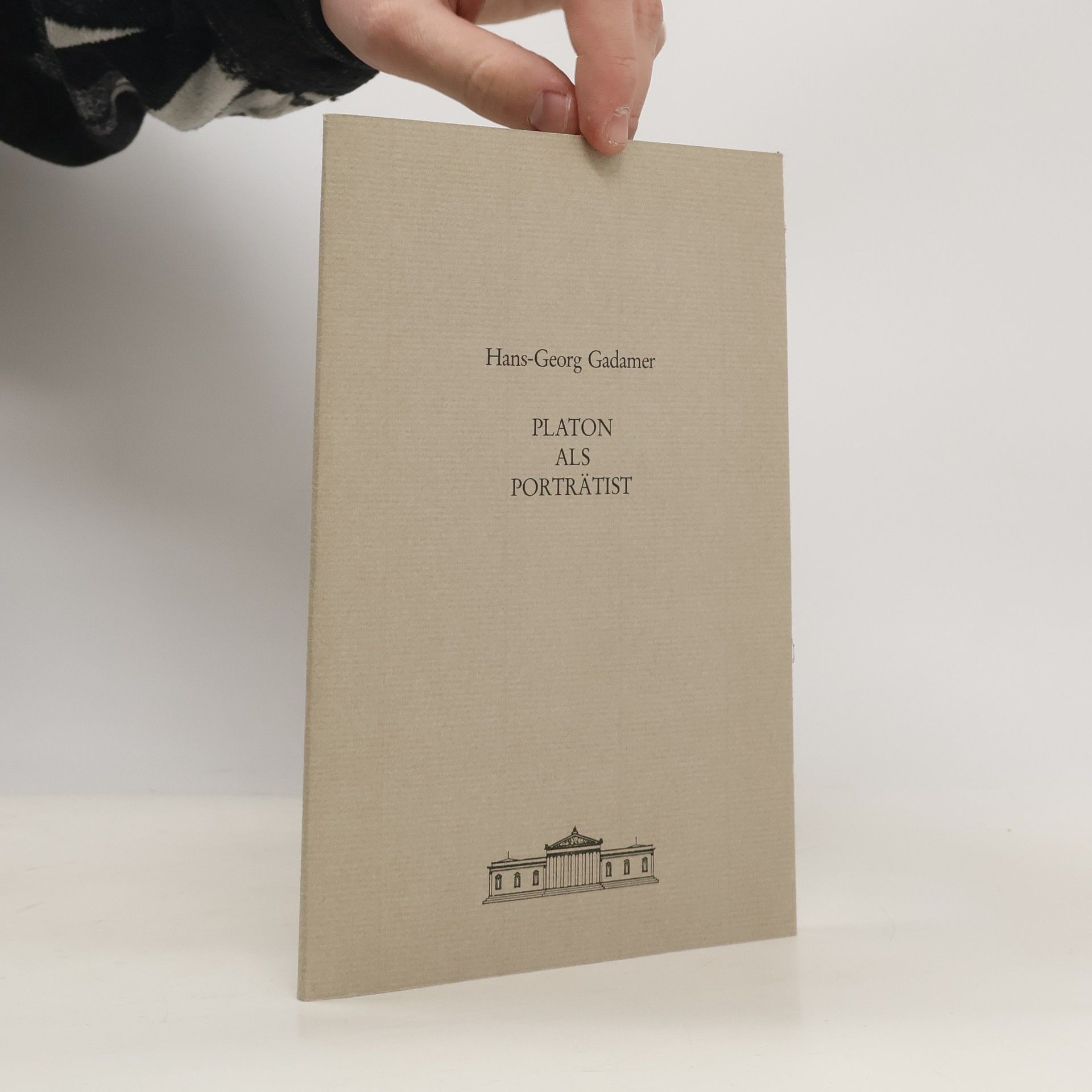 Hans-Georg Gadamer Platon als Porträtist