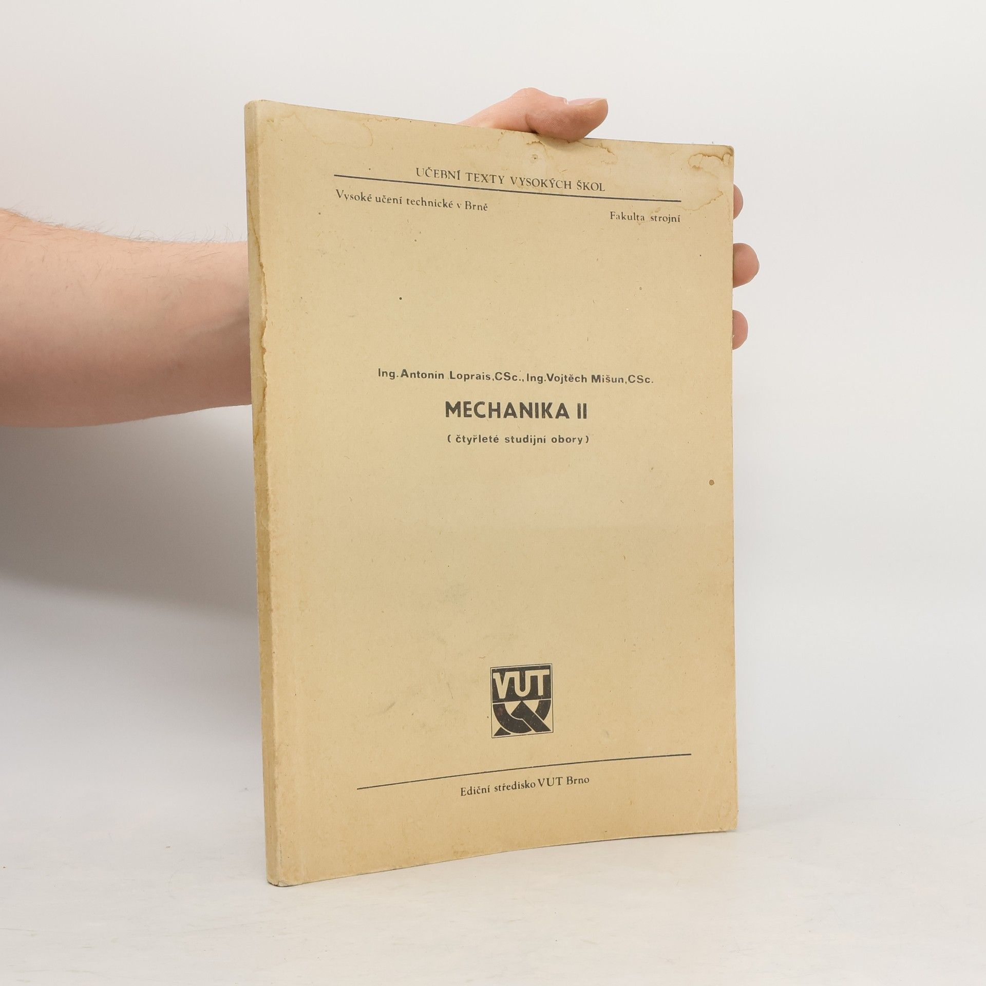 Antonín Loprais Mechanika II