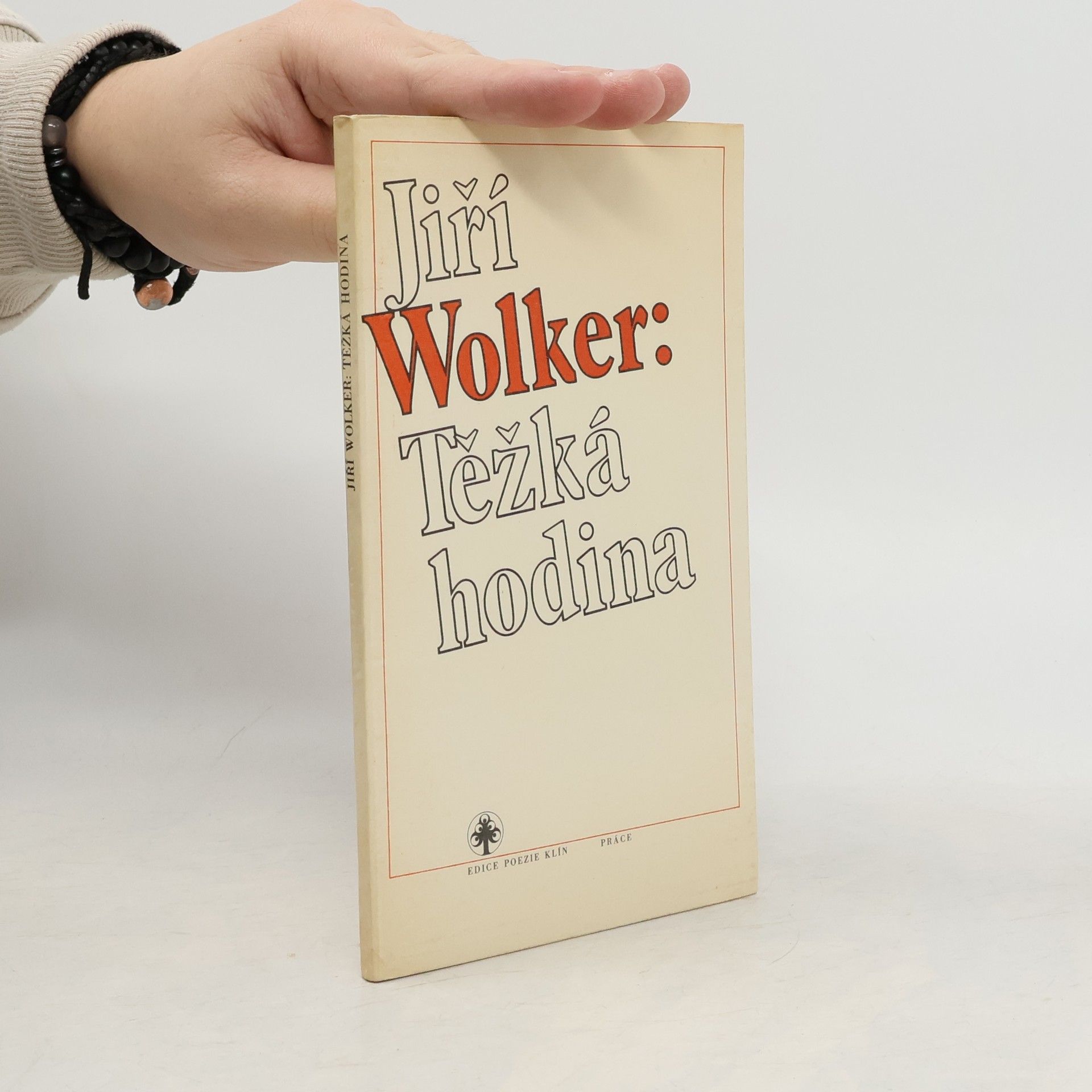 Jiří Wolker Těžká hodina