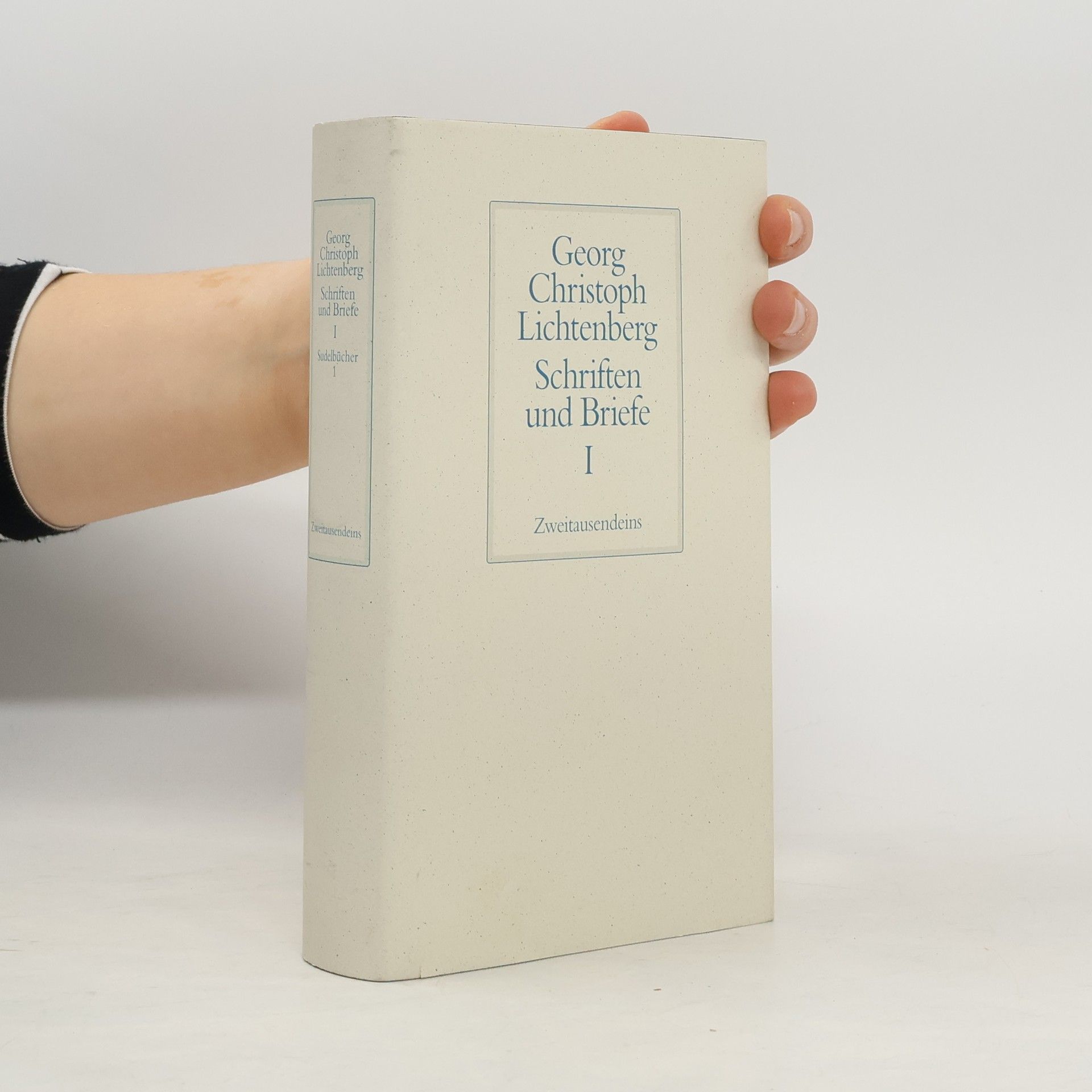 Georg Christoph Lichtenberg Schriften und Briefe I