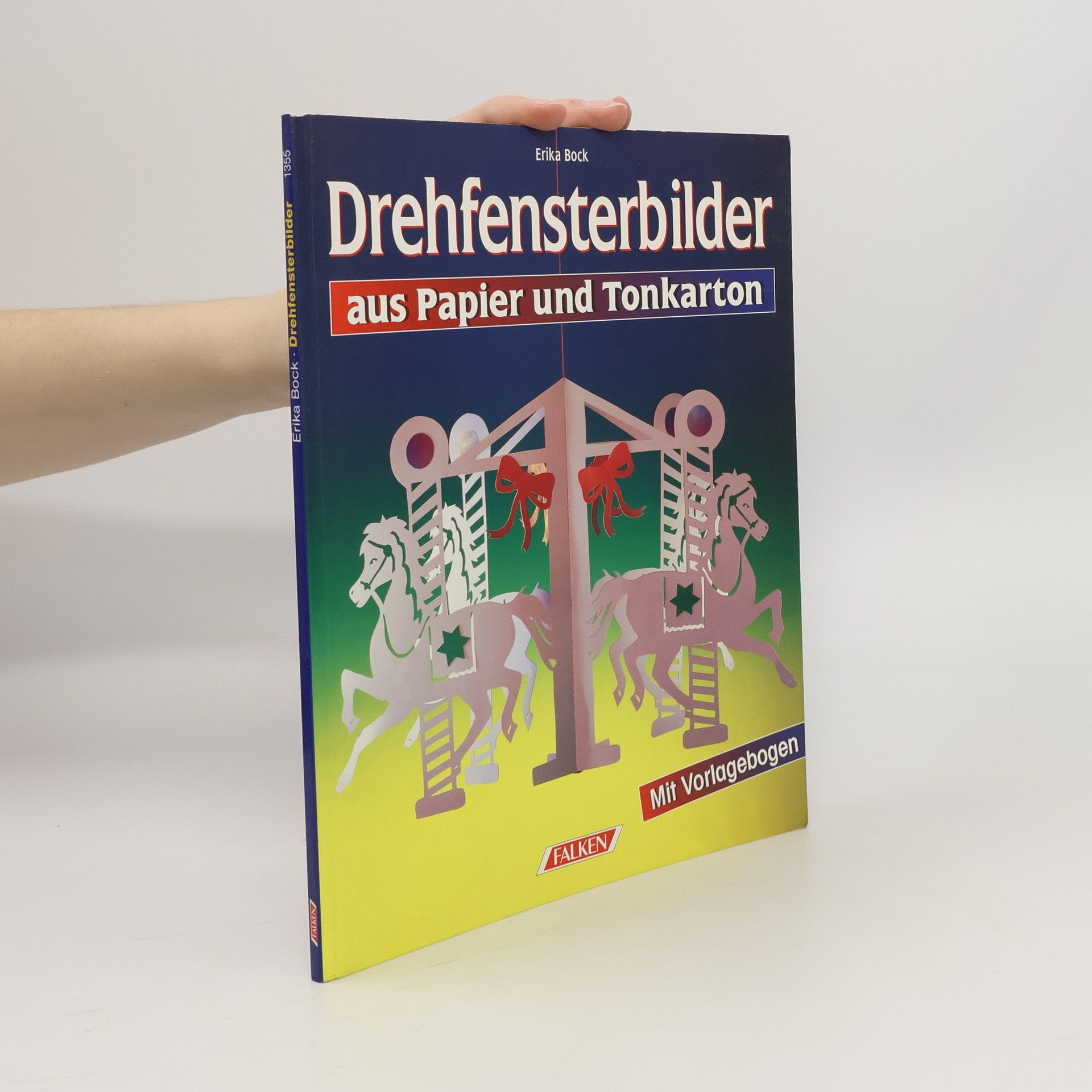 Erika Bock Drehfensterbilder aus Papier und Tonkarton mit Vorlagebogen