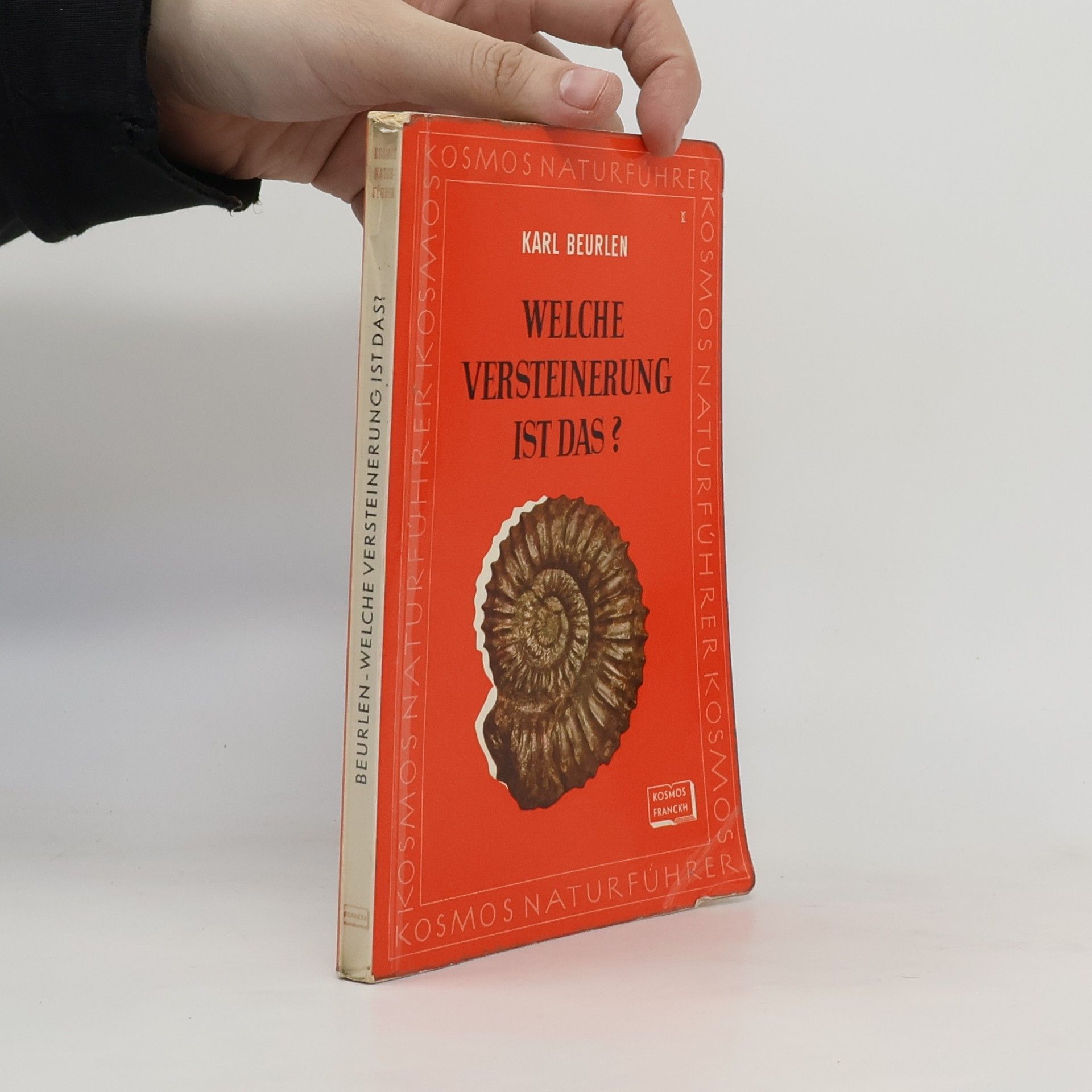 Karl Beurlen Welche Versteinerung ist das?