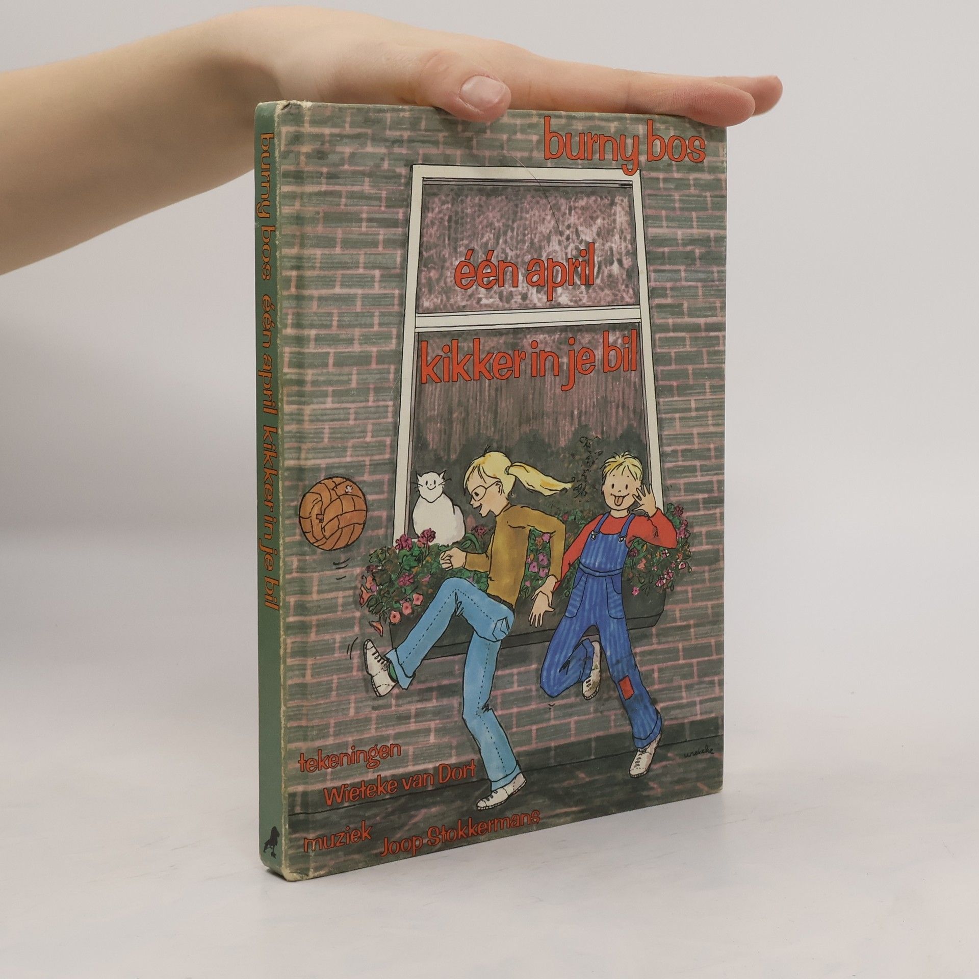 Eén april, kikker in je bil