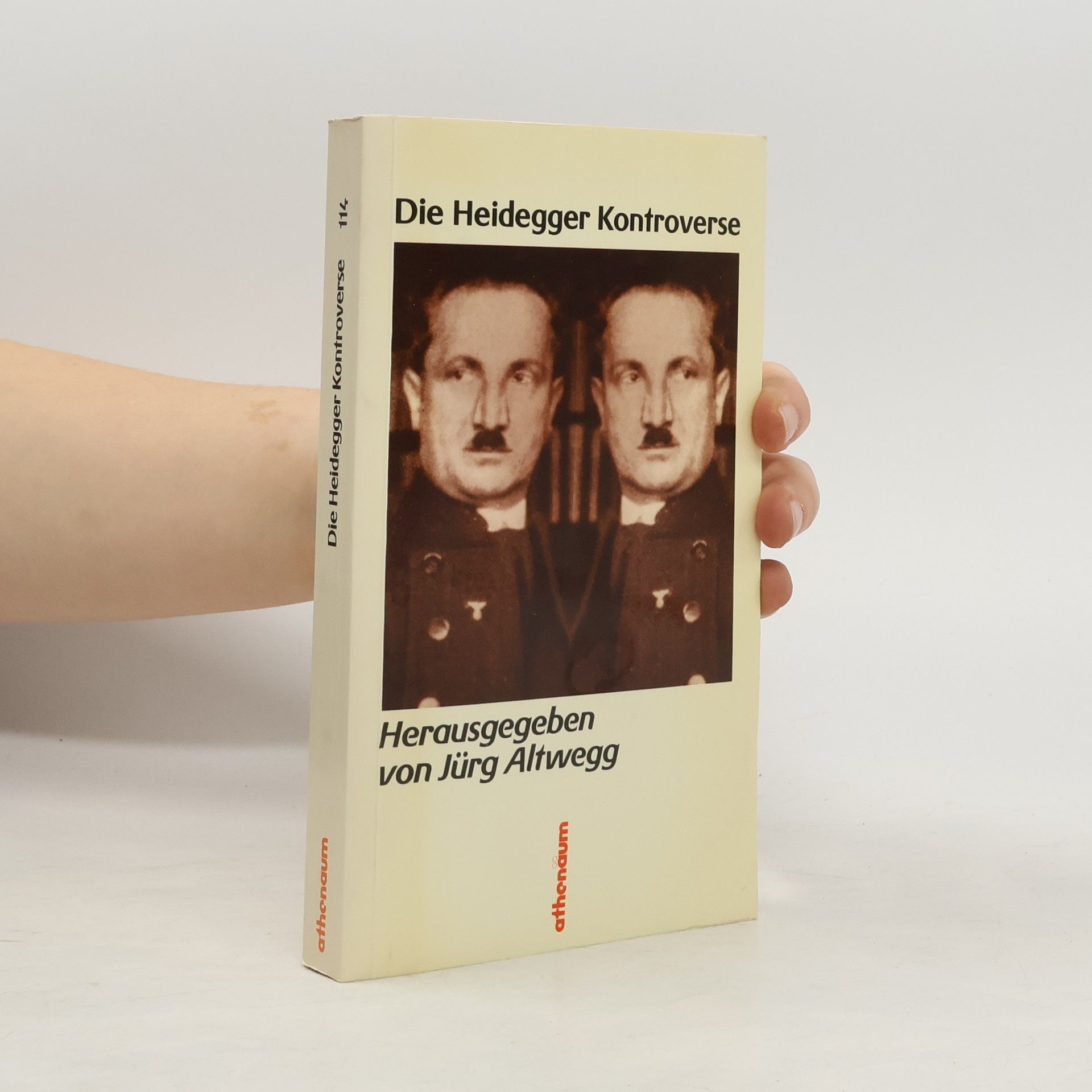 Jürg Altwegg Die Heidegger-Kontroverse
